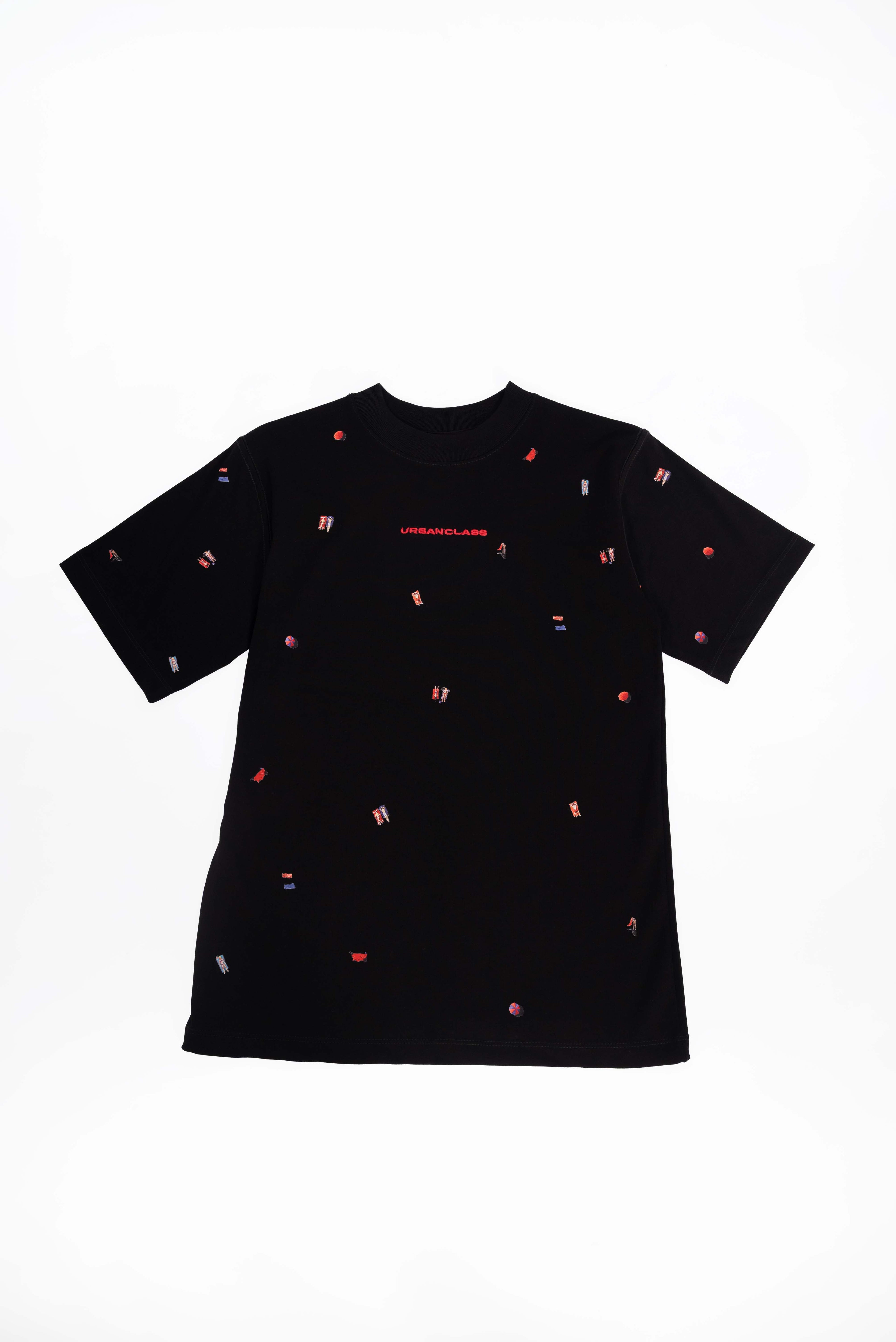 Camiseta Alboroto En Playa Negra