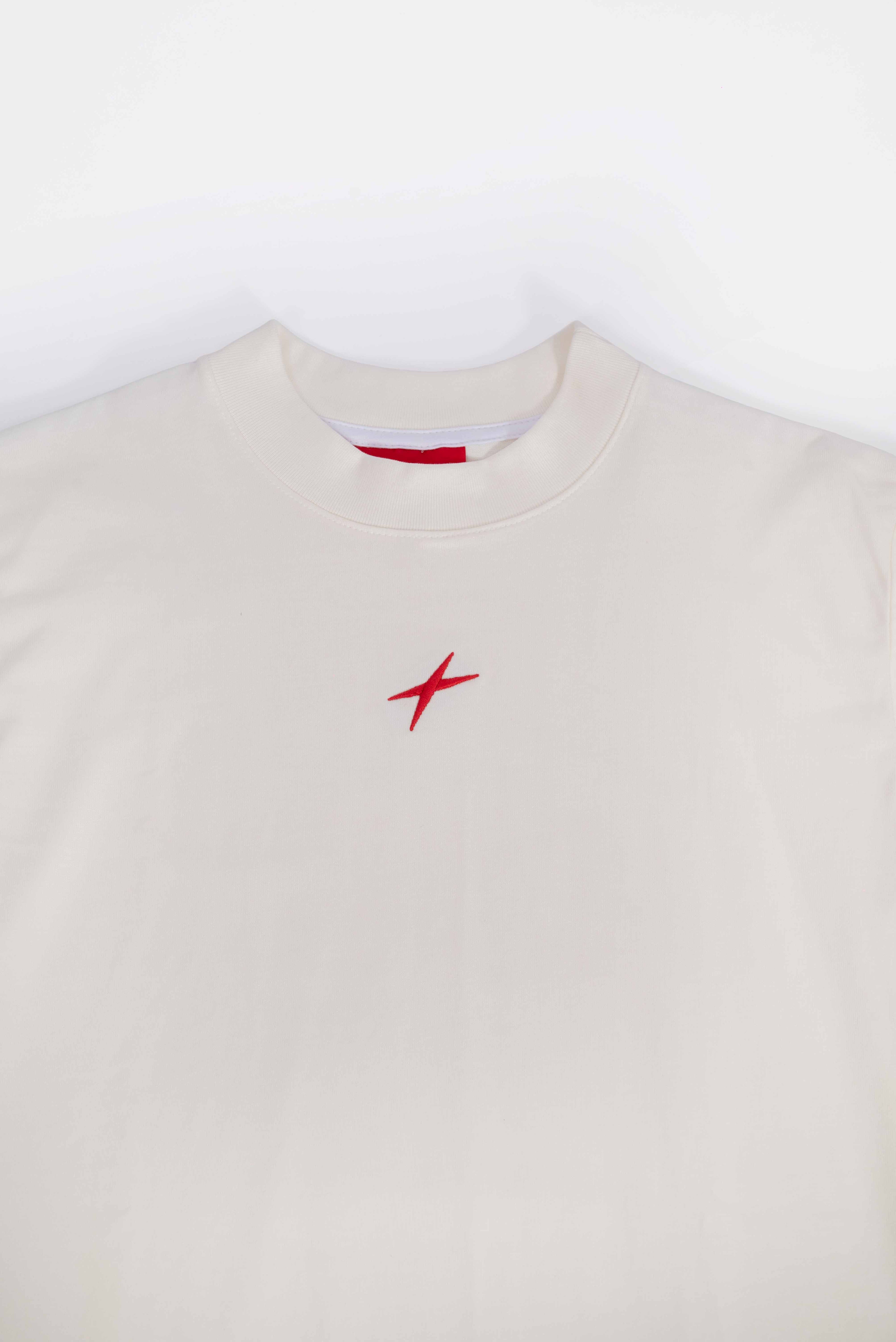 Camiseta Basica Estrella Marfil