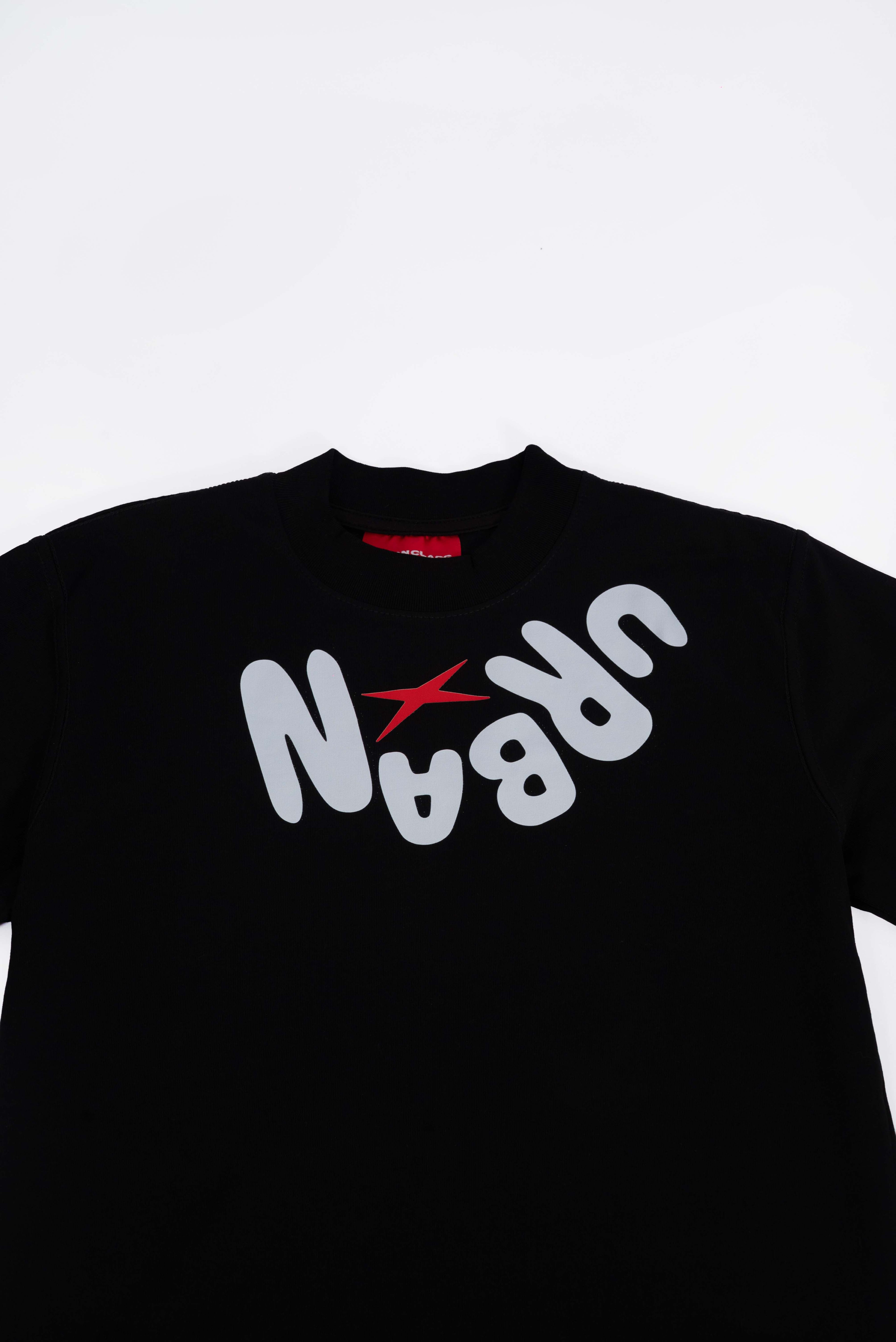 Camiseta Negra Urban de Revés