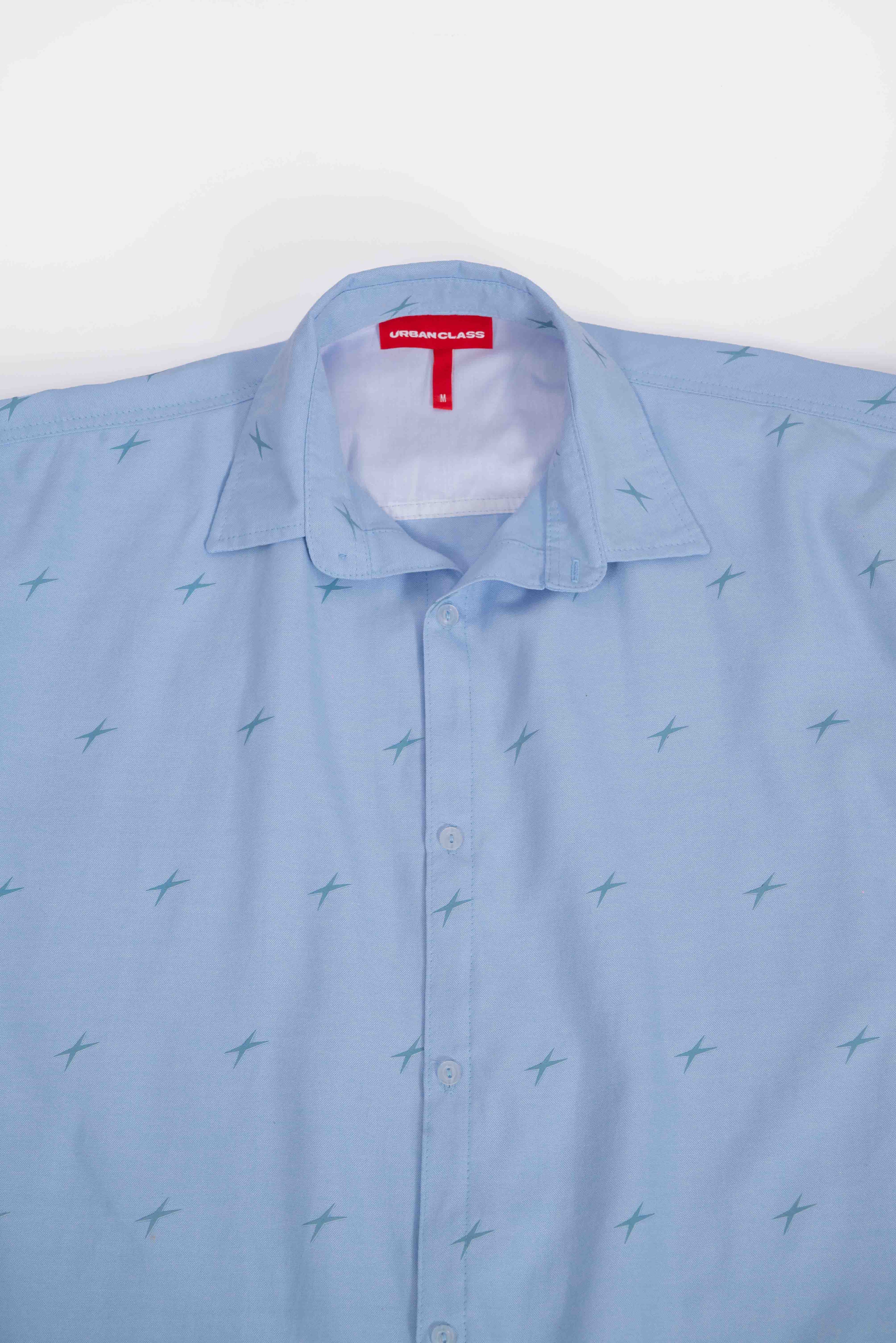 Camisa Lluvia de Estrellas Celeste