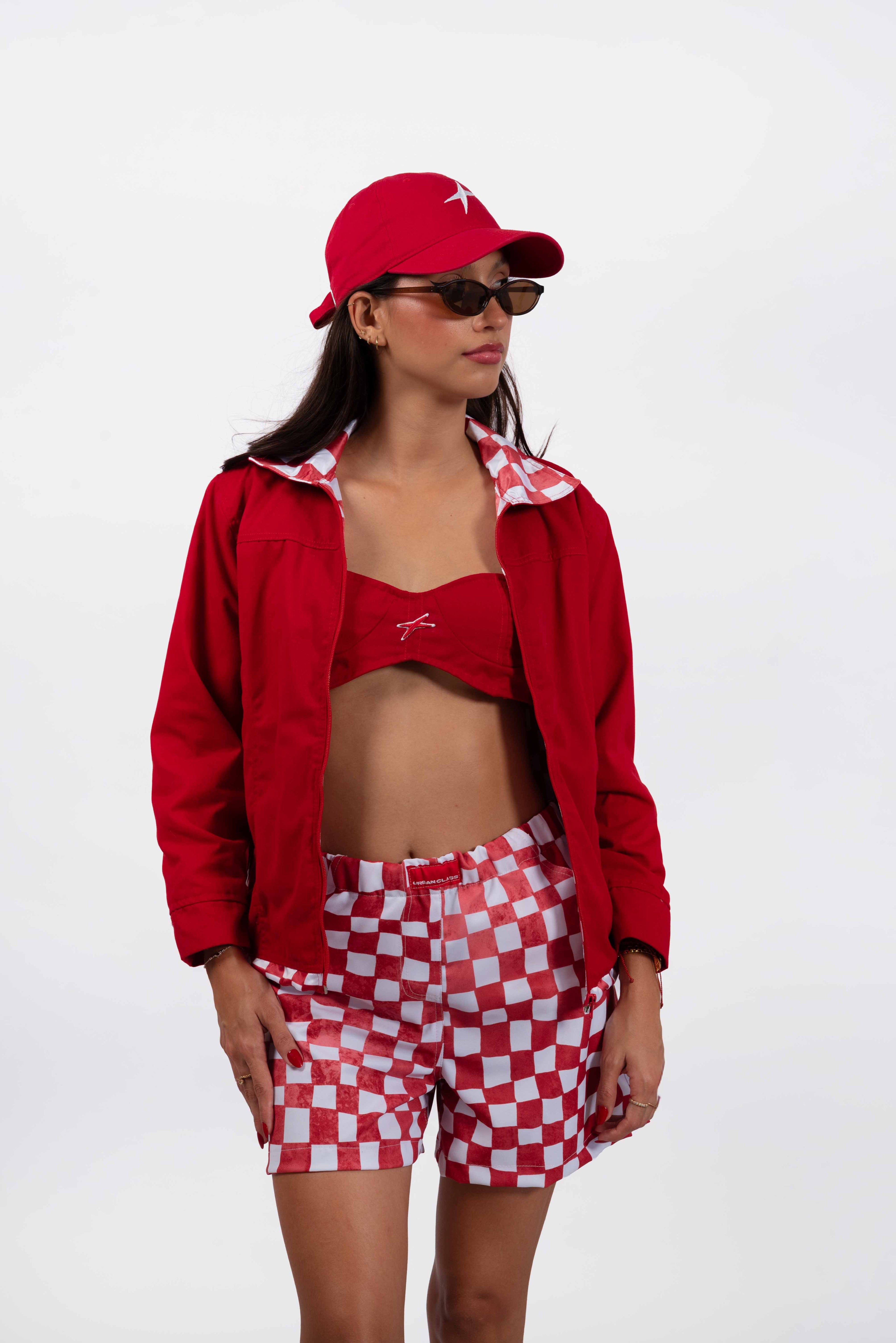 Pantaloneta Roja Urban Picnic