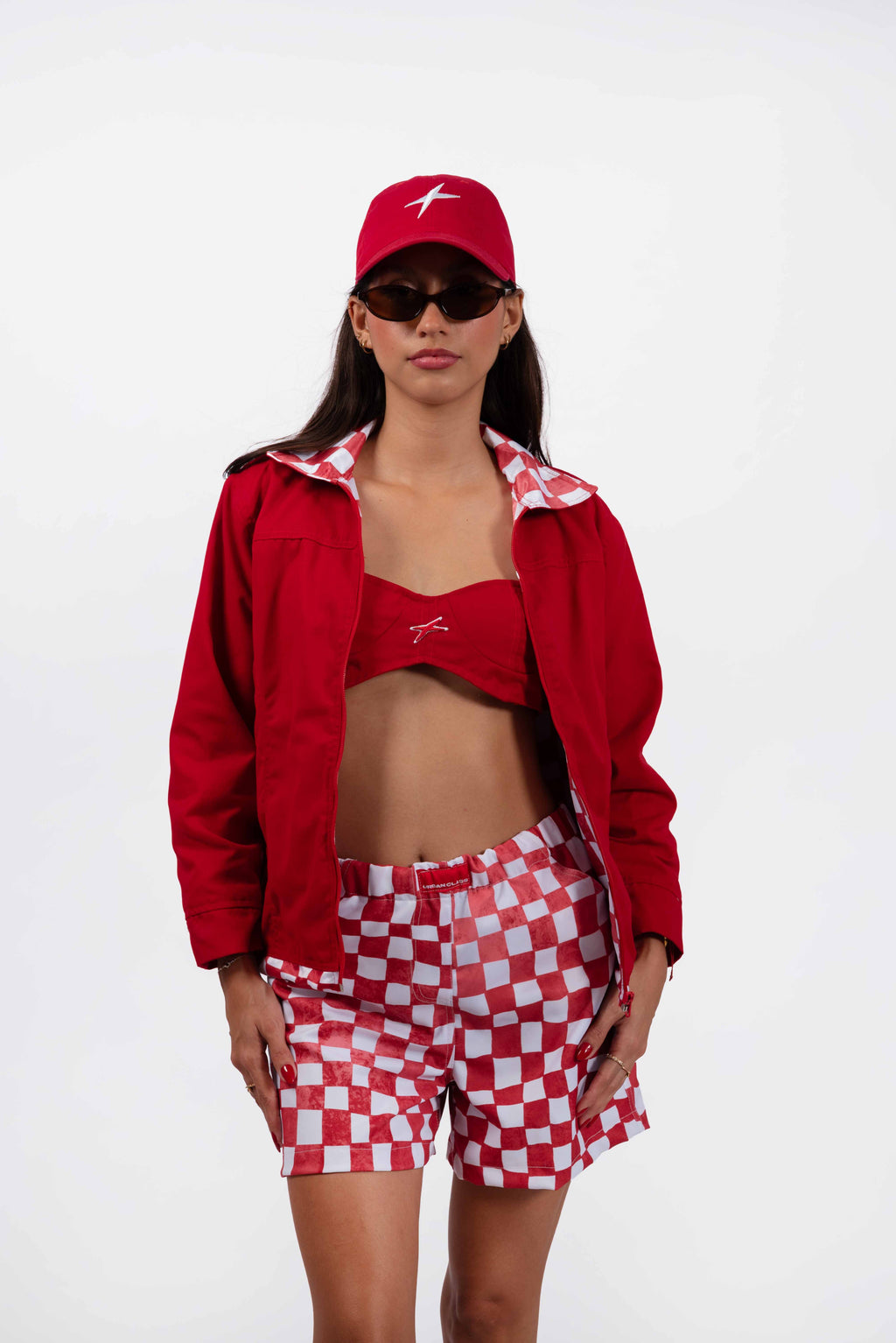 Pantaloneta Roja Urban Picnic