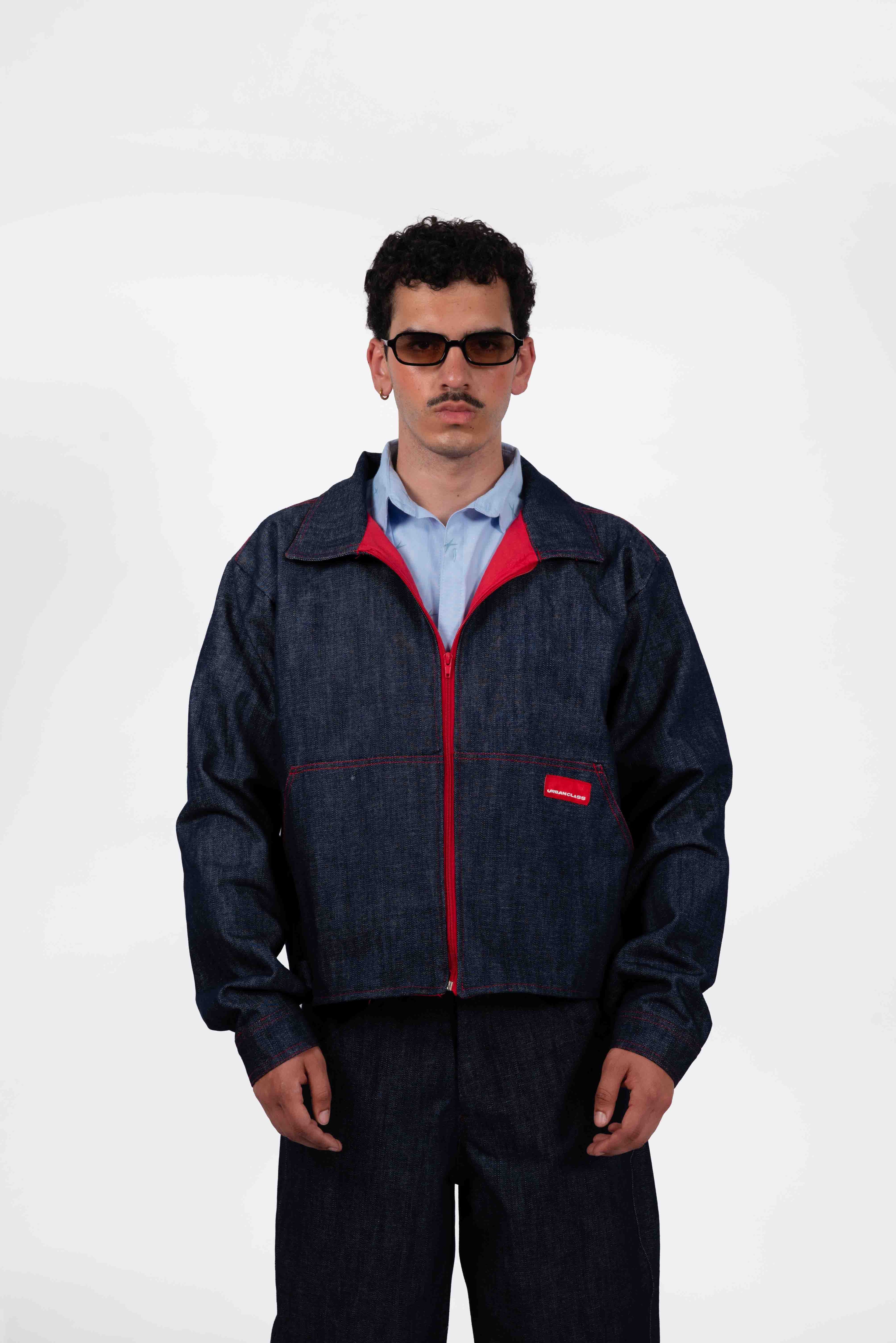 Chaqueta Mezclilla Va Llover