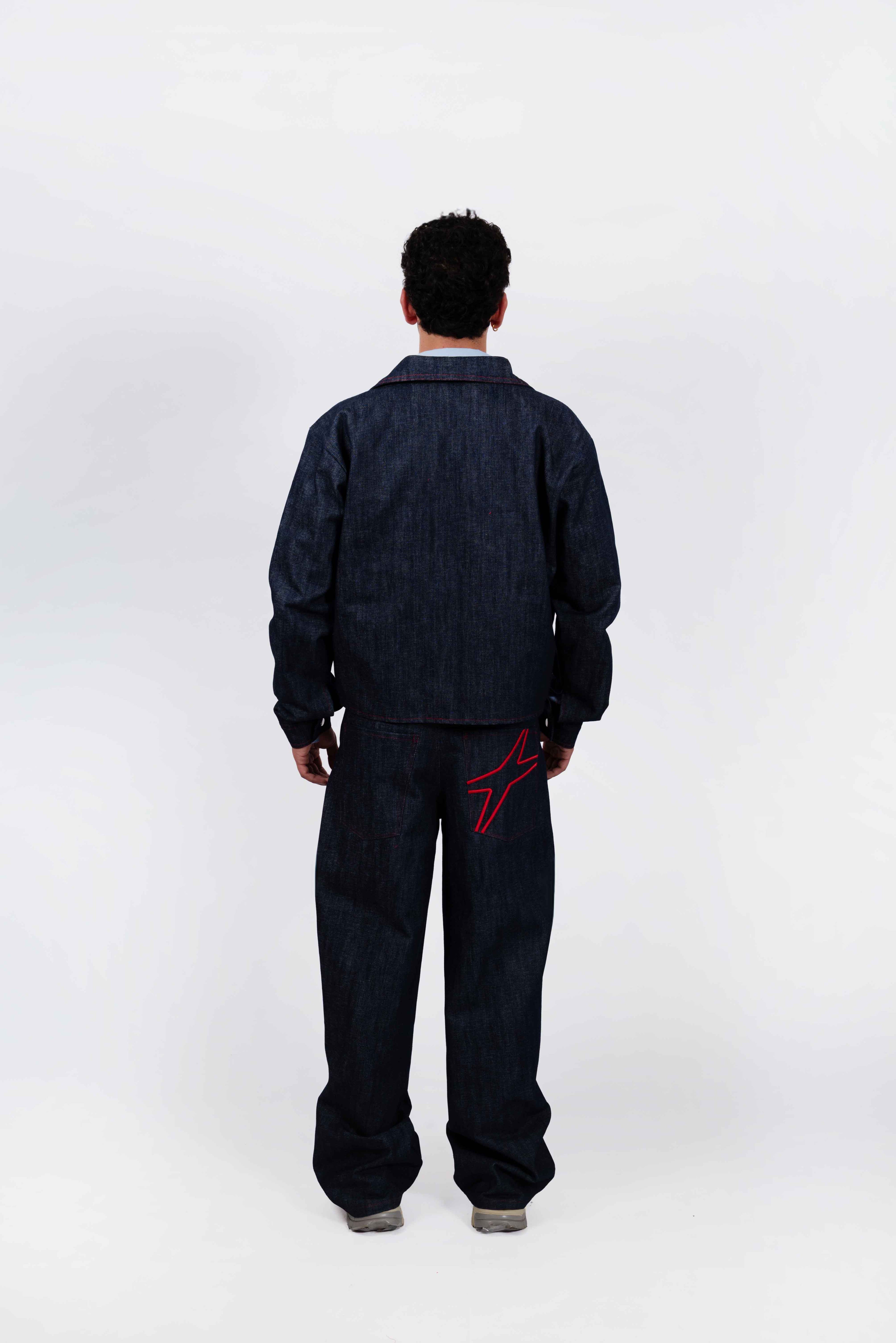 Chaqueta Mezclilla Va Llover