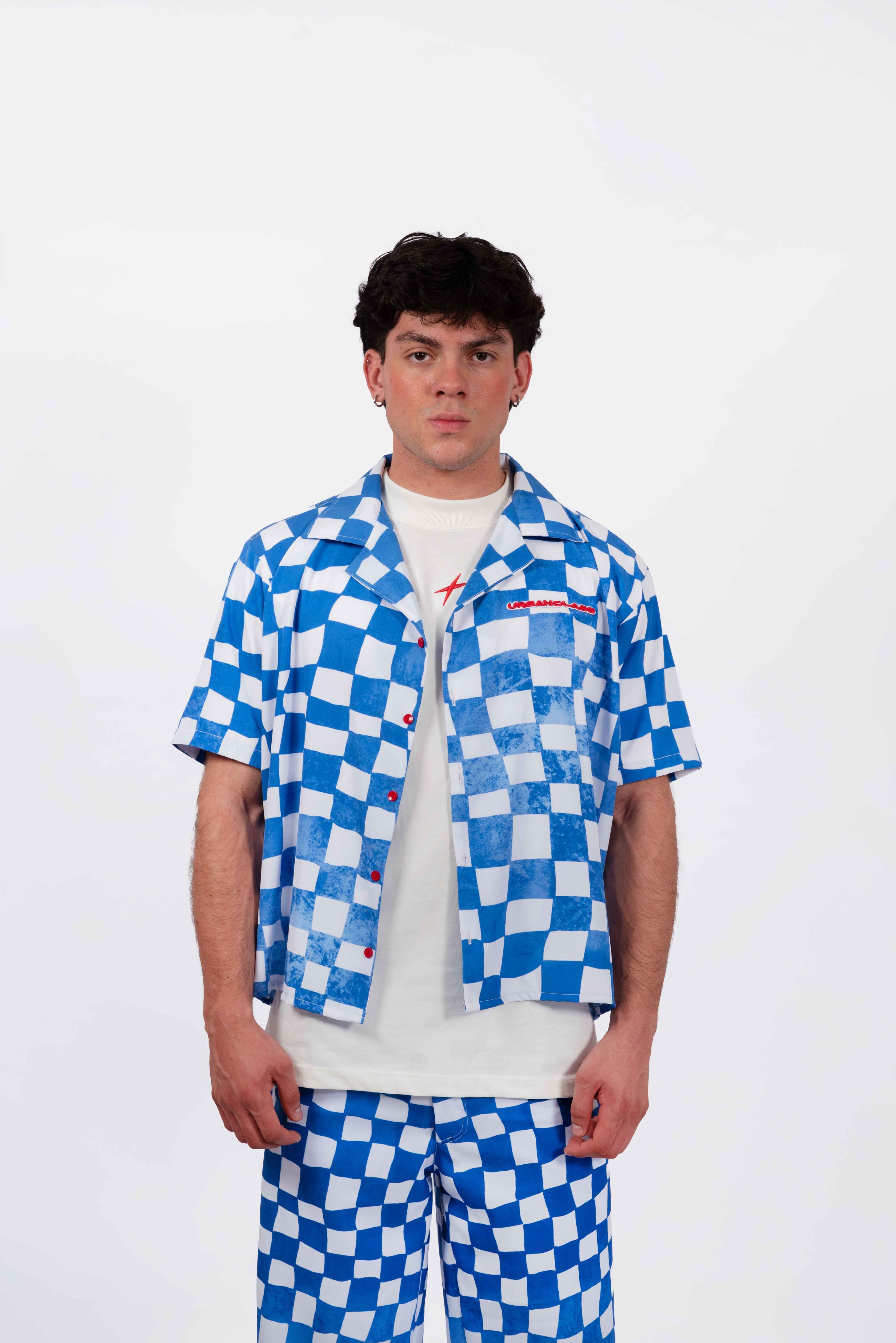 Camisa Azul Urban Picnic