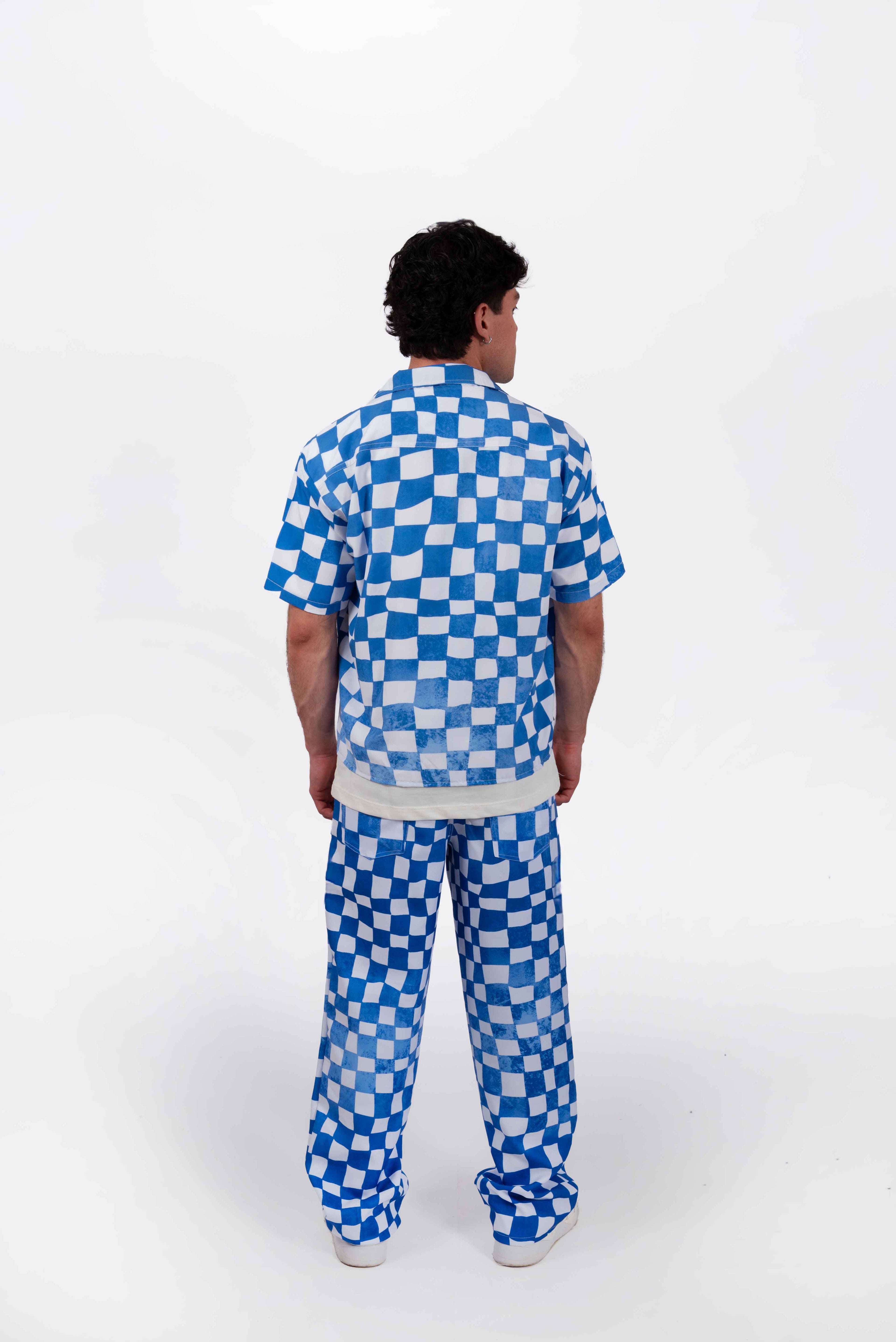 Camisa Azul Urban Picnic