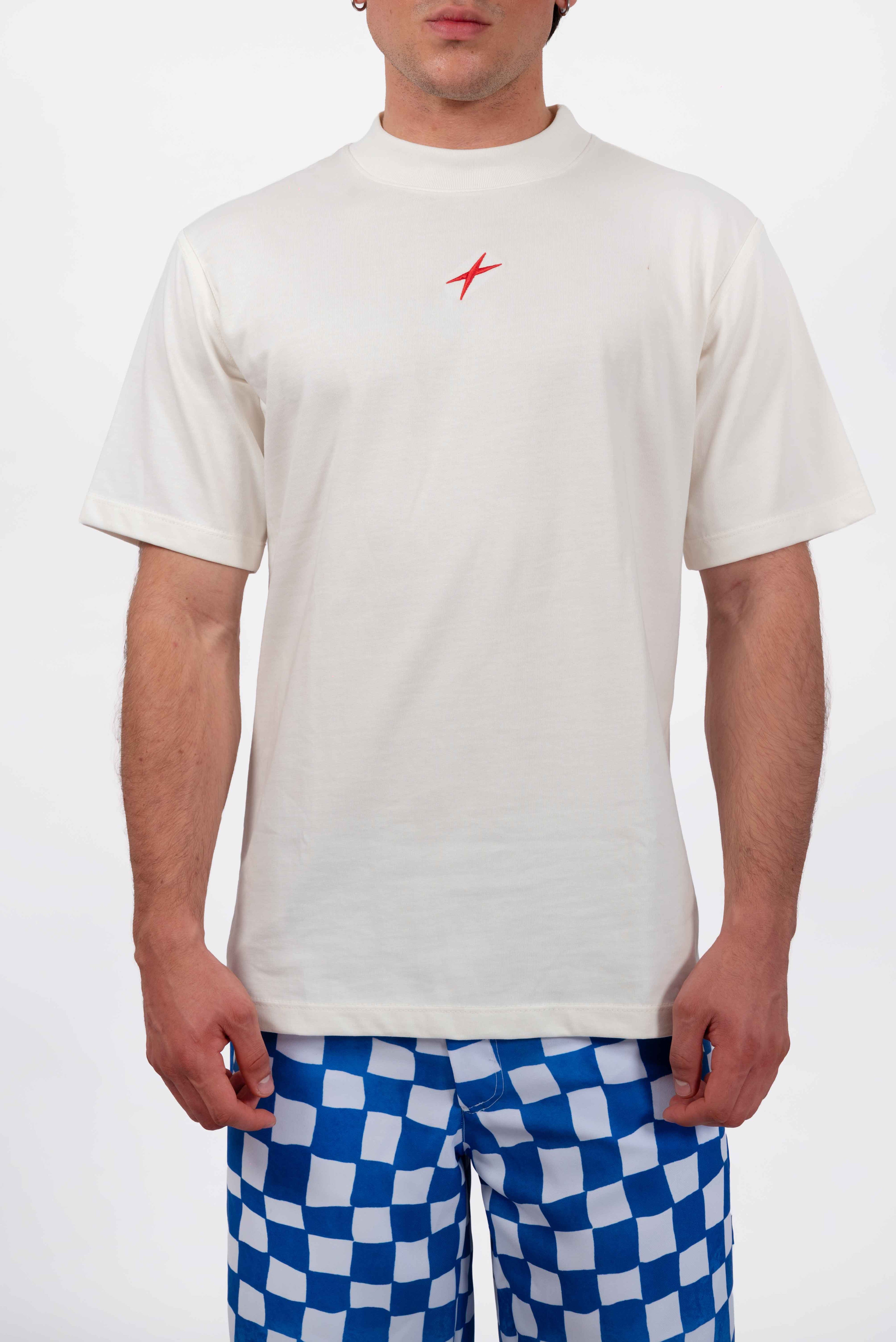 Camiseta Basica Estrella Marfil