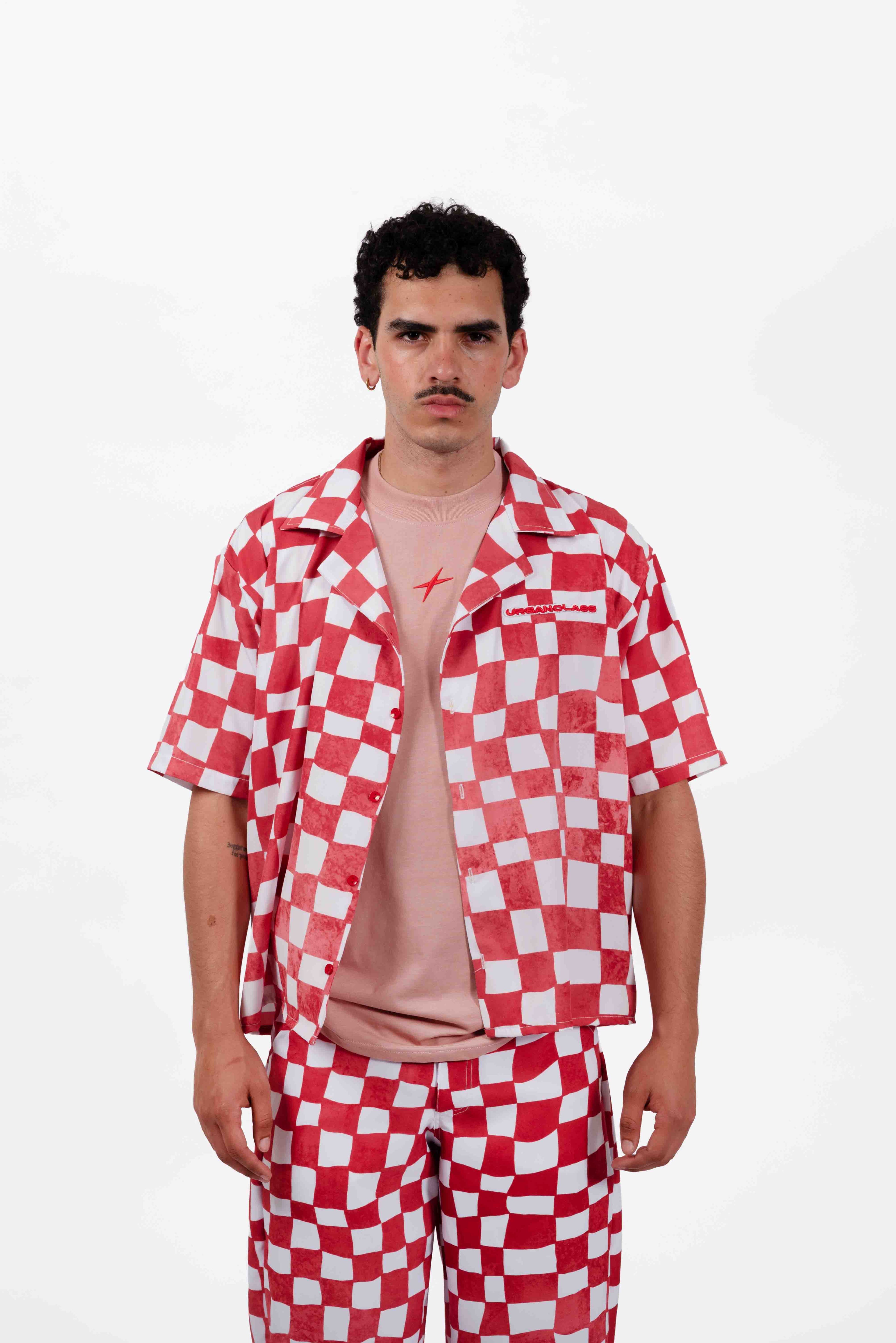 Camisa Roja Urban Picnic