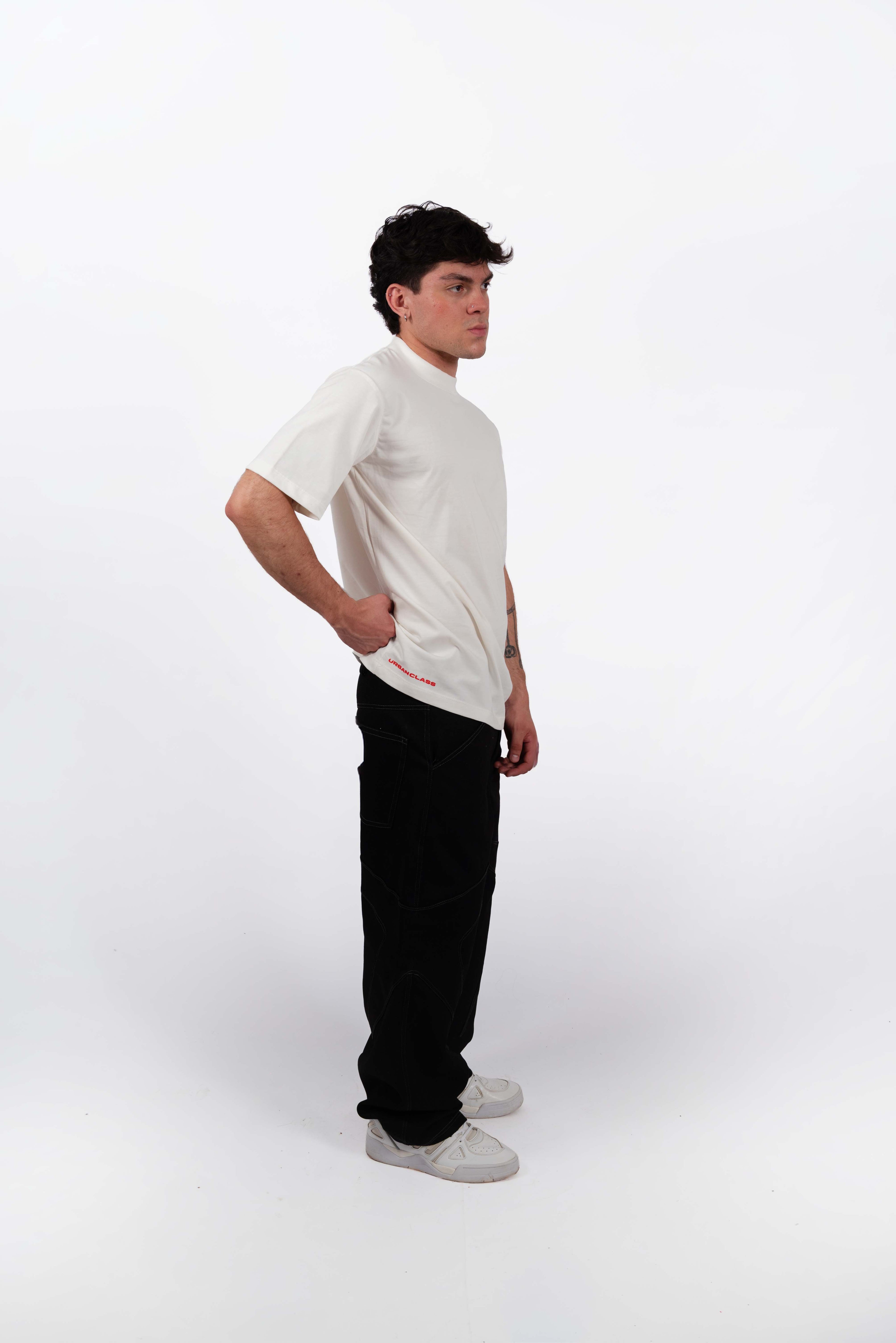 Camiseta Básica Urban Class Marfil