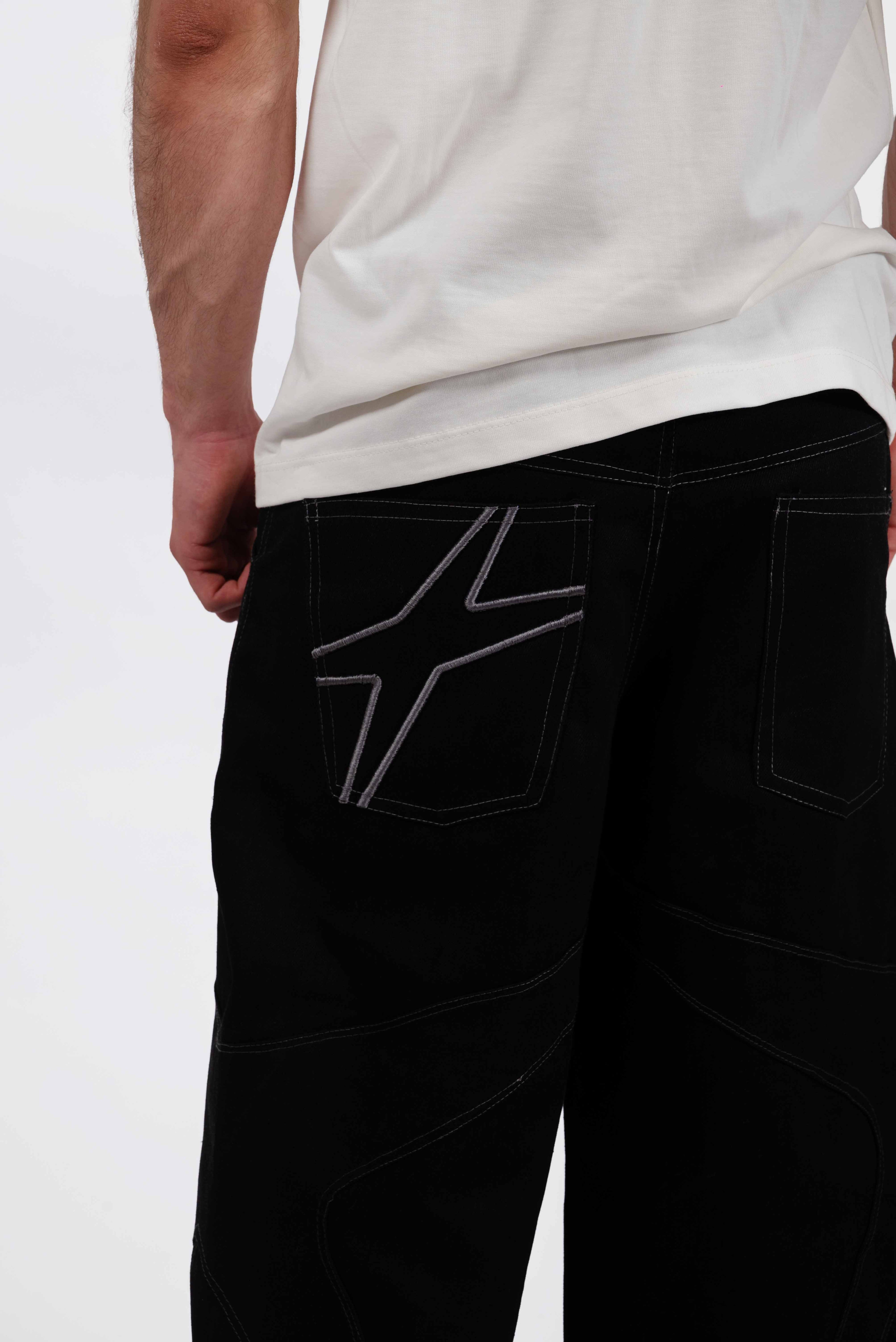 Pantalón Mezclilla Negro Solar Power