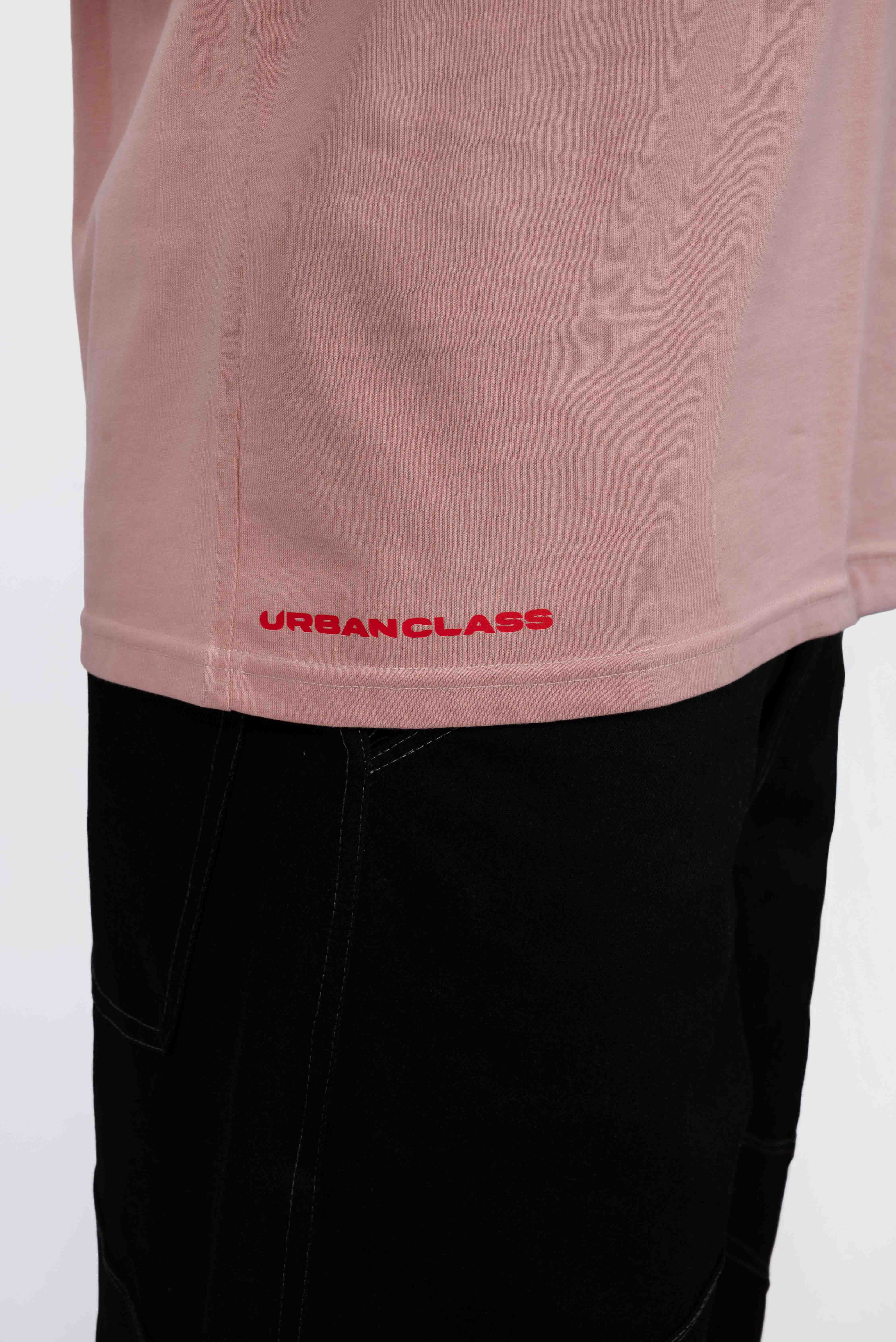 Camiseta Básica Urban Class Rosa