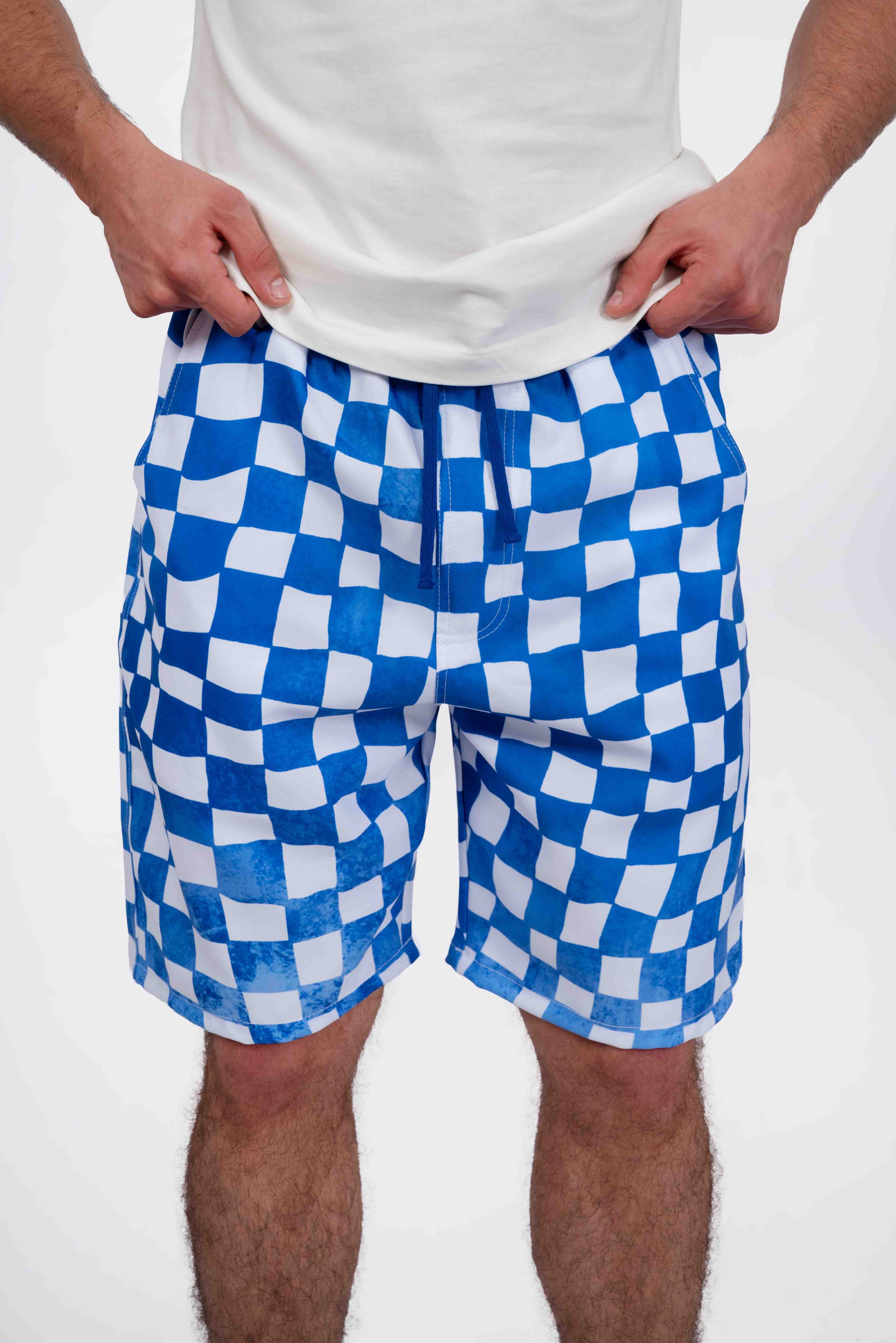 Pantaloneta Azul Urban Picnic
