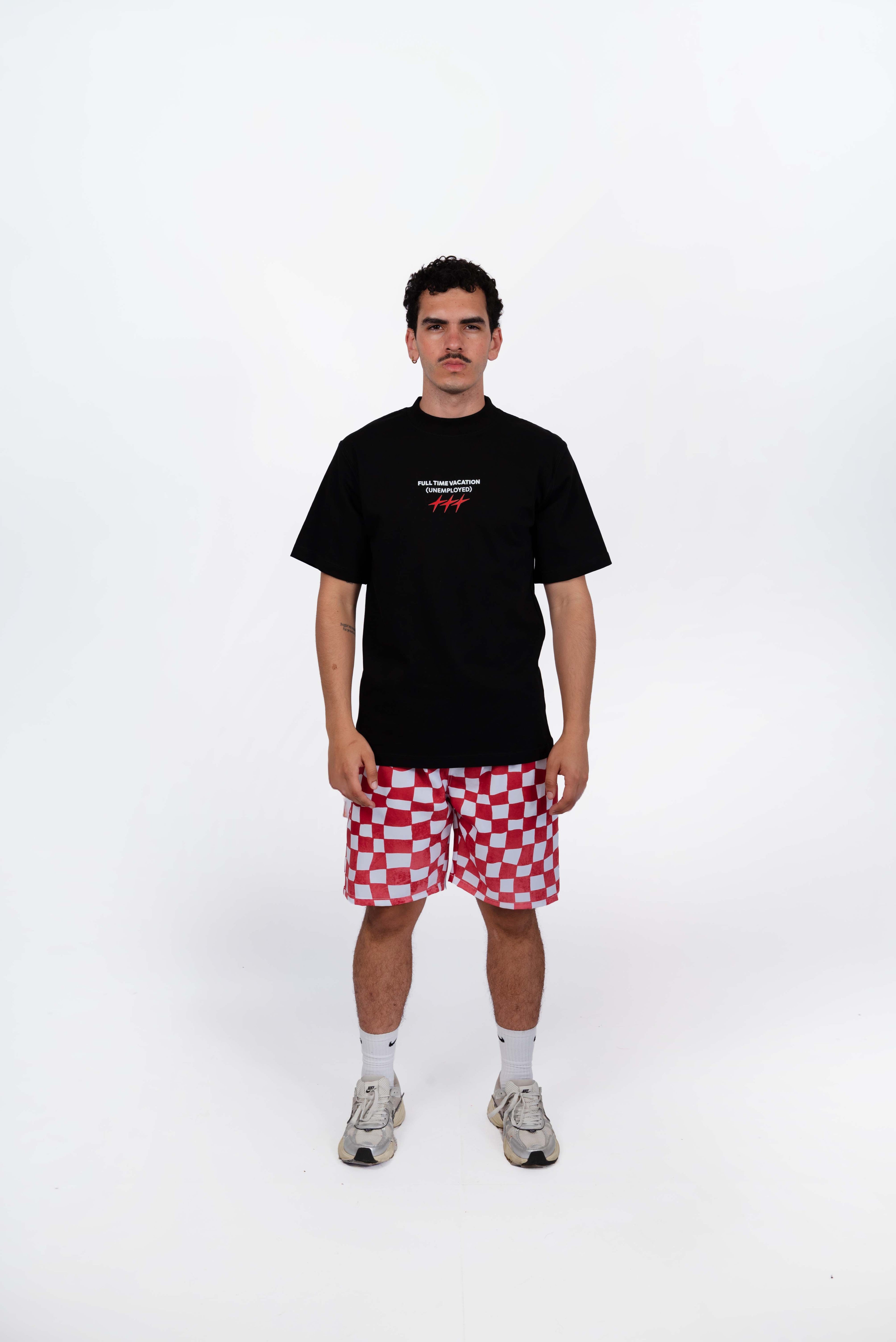 Camiseta Full Time Vacation Negra