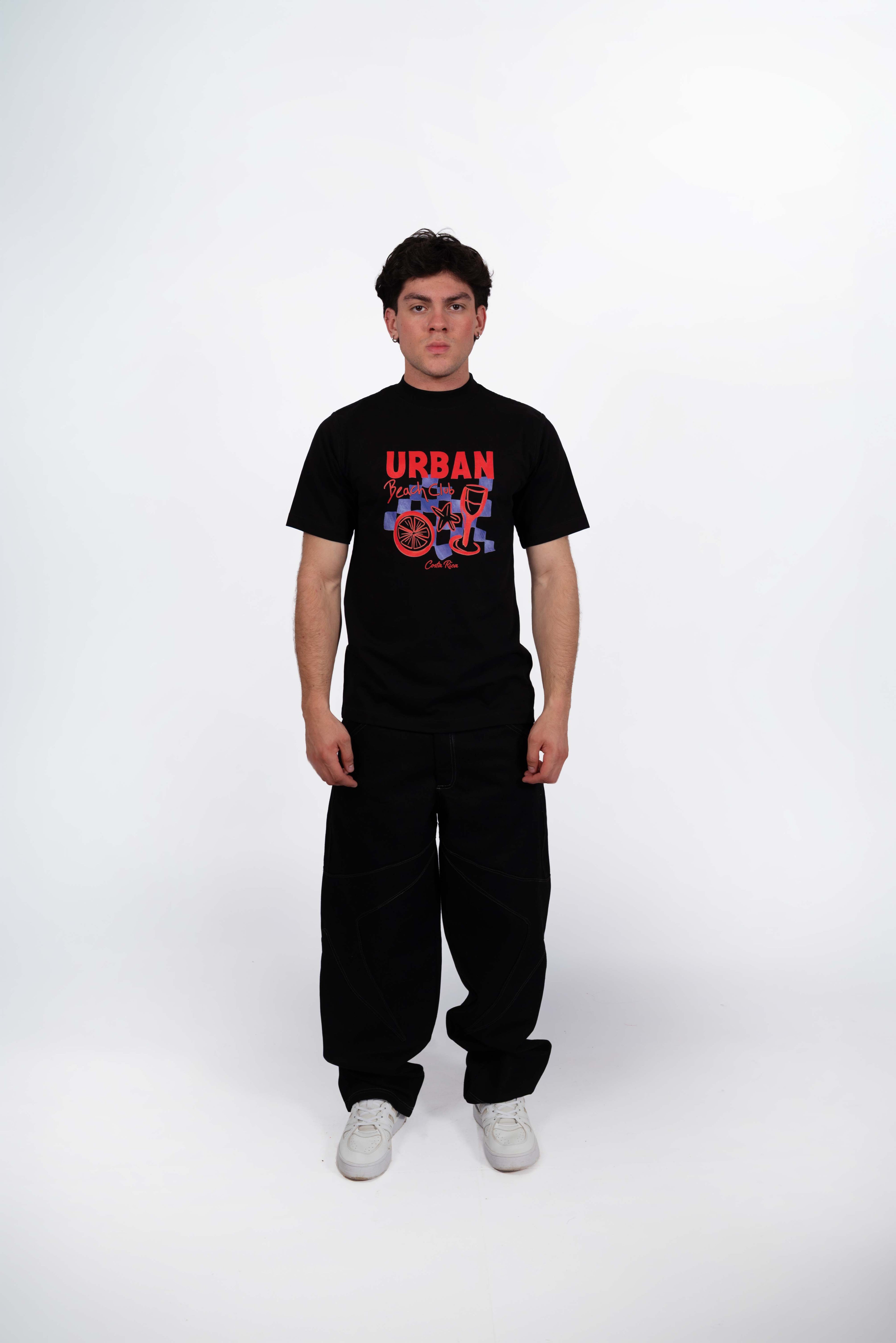 Camiseta Beach Club Negra
