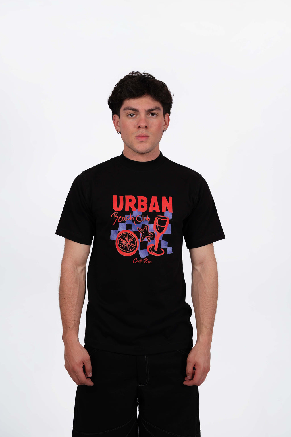 Camiseta Beach Club Negra