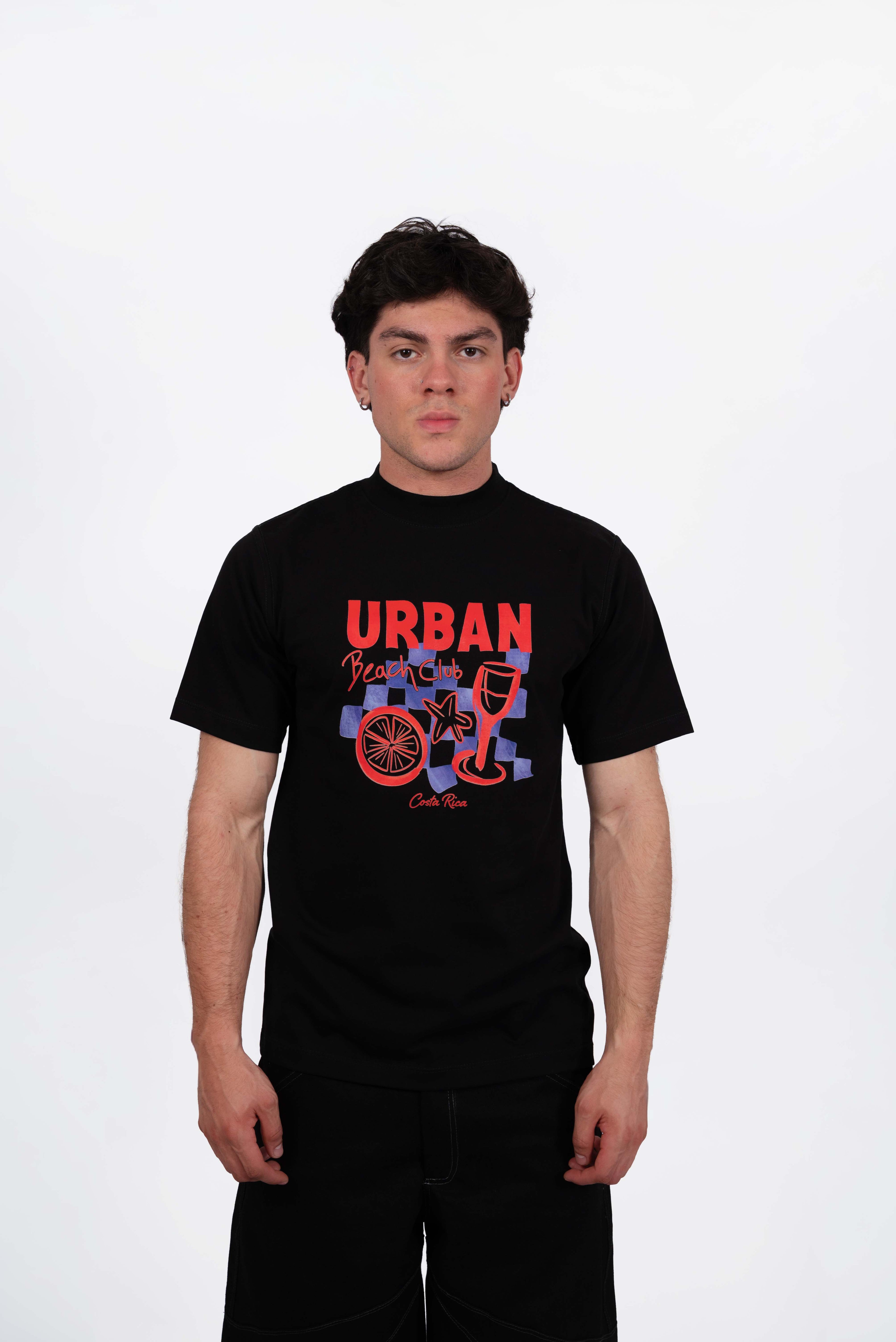 Camiseta Beach Club Negra