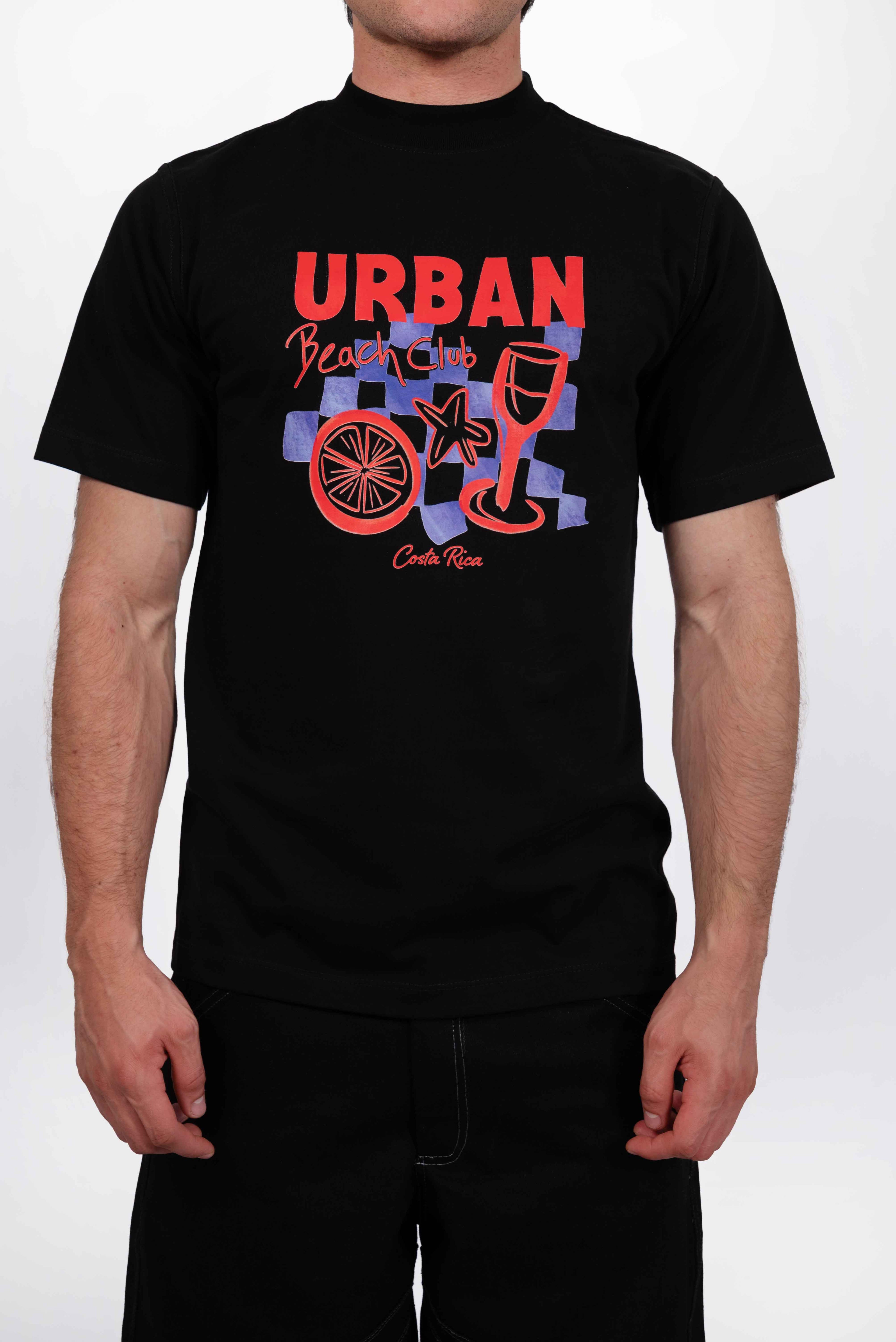 Camiseta Beach Club Negra