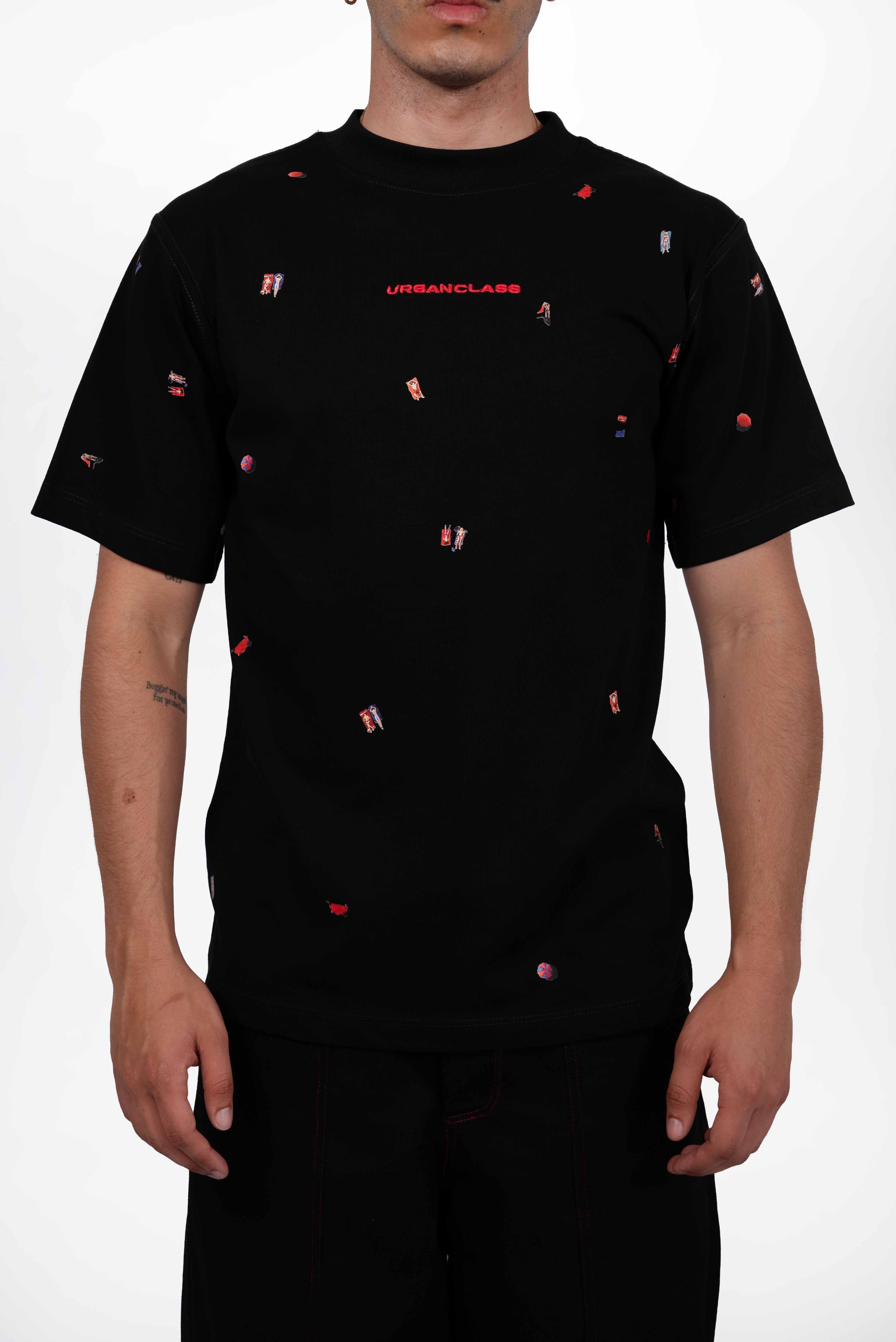 Camiseta Alboroto En Playa Negra