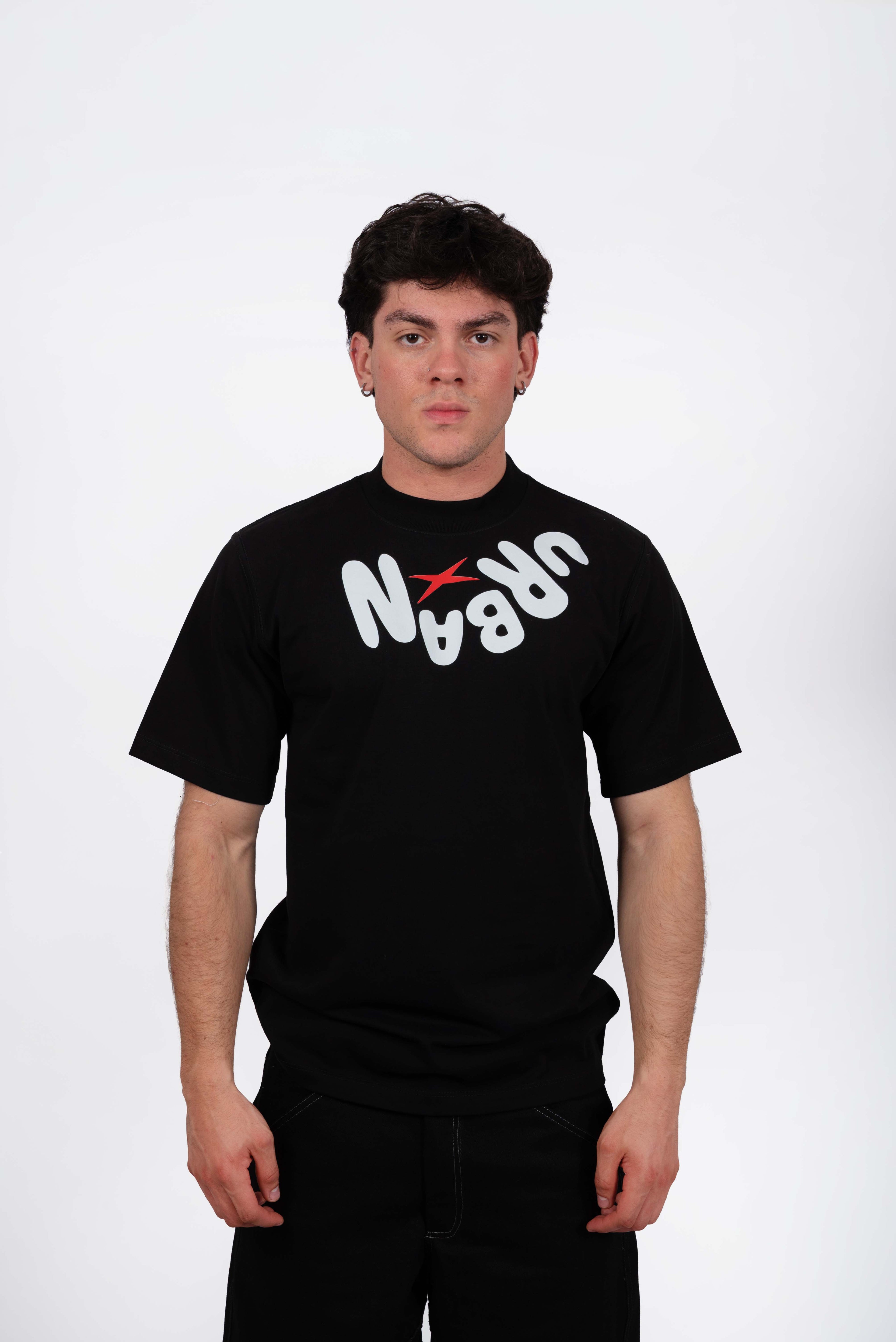 Camiseta Negra Urban de Revés