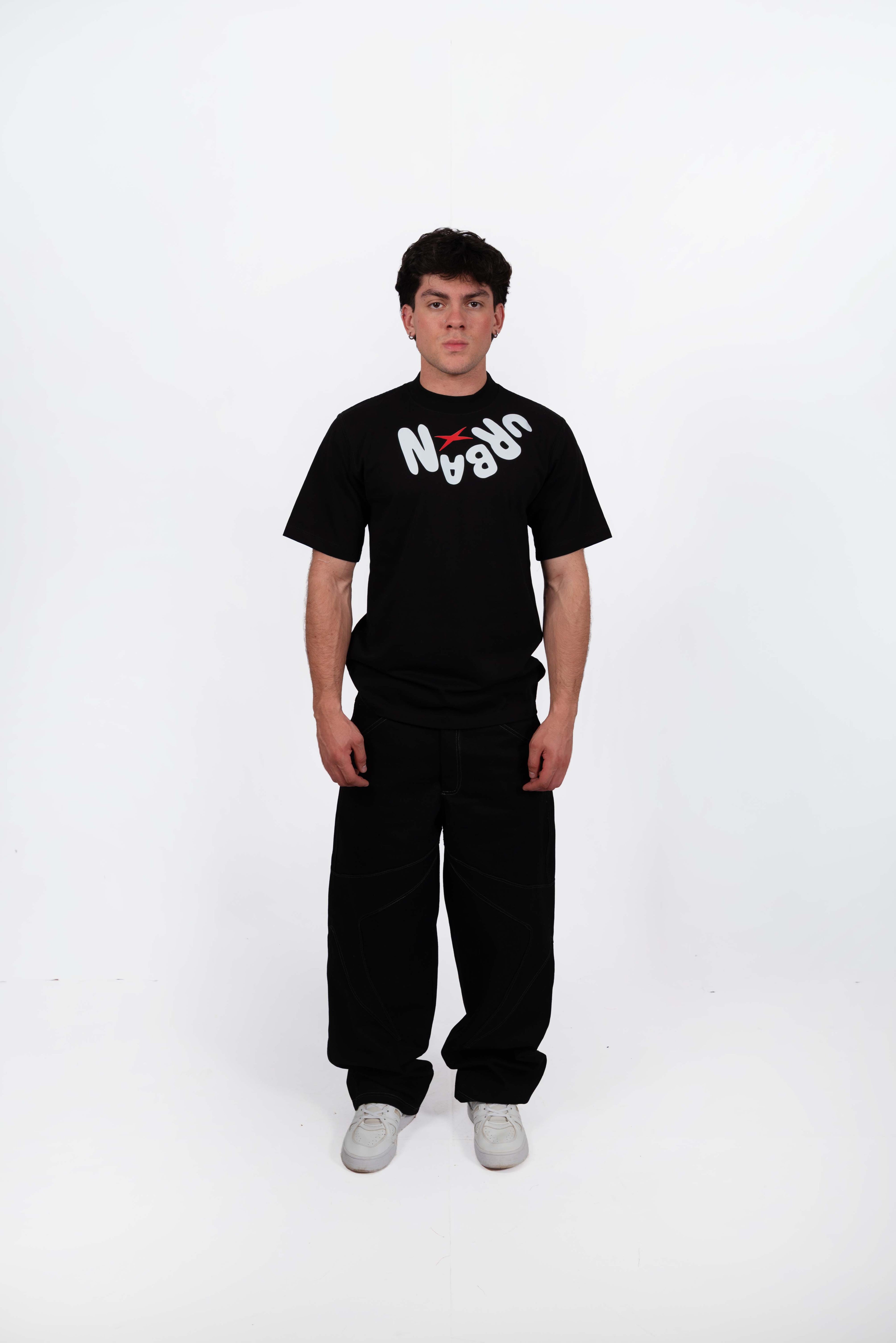 Camiseta Negra Urban de Revés