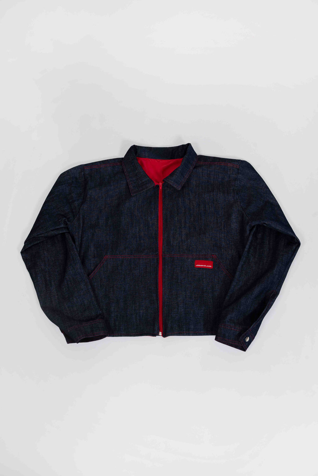 Chaqueta Mezclilla Va Llover