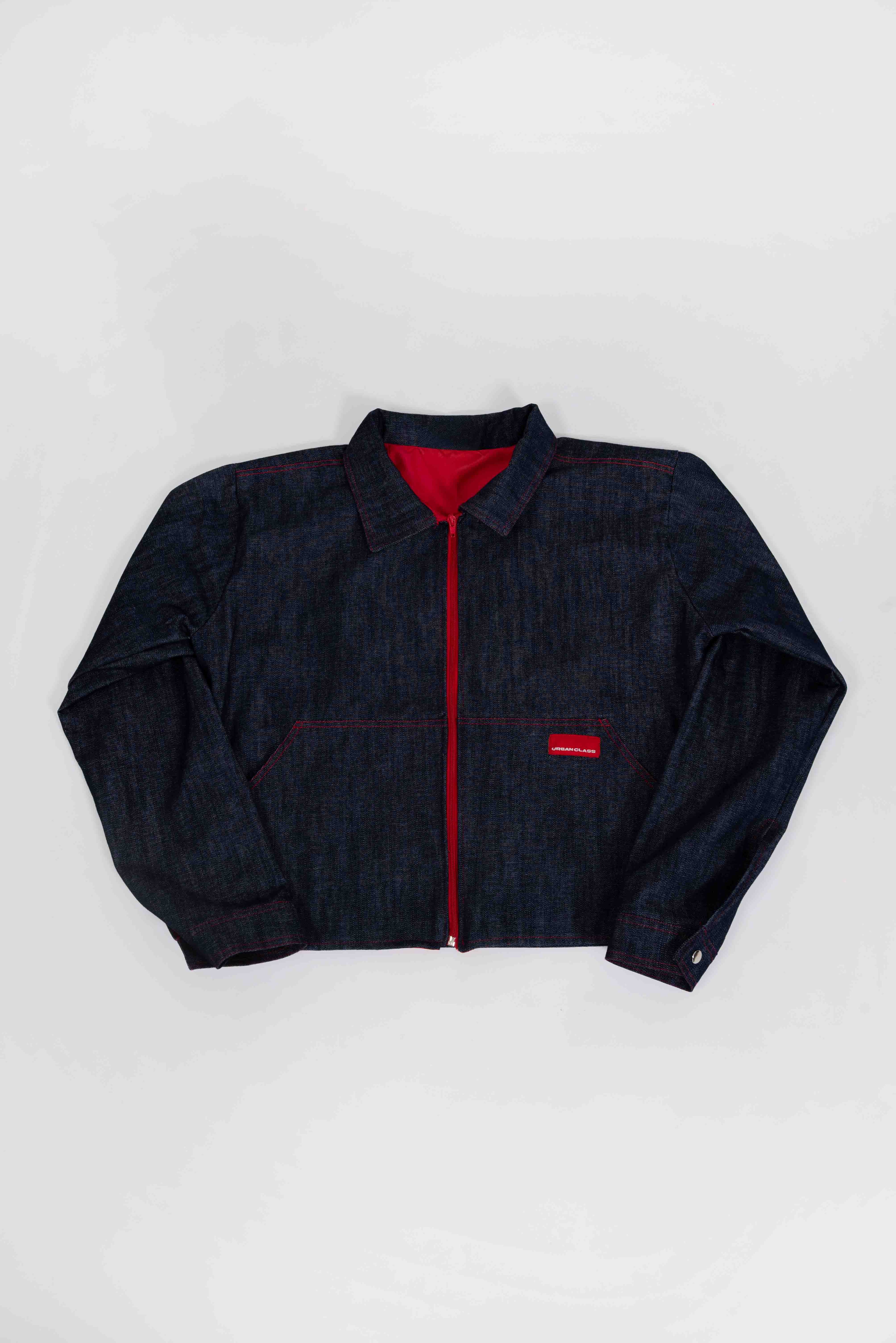 Chaqueta Mezclilla Va Llover