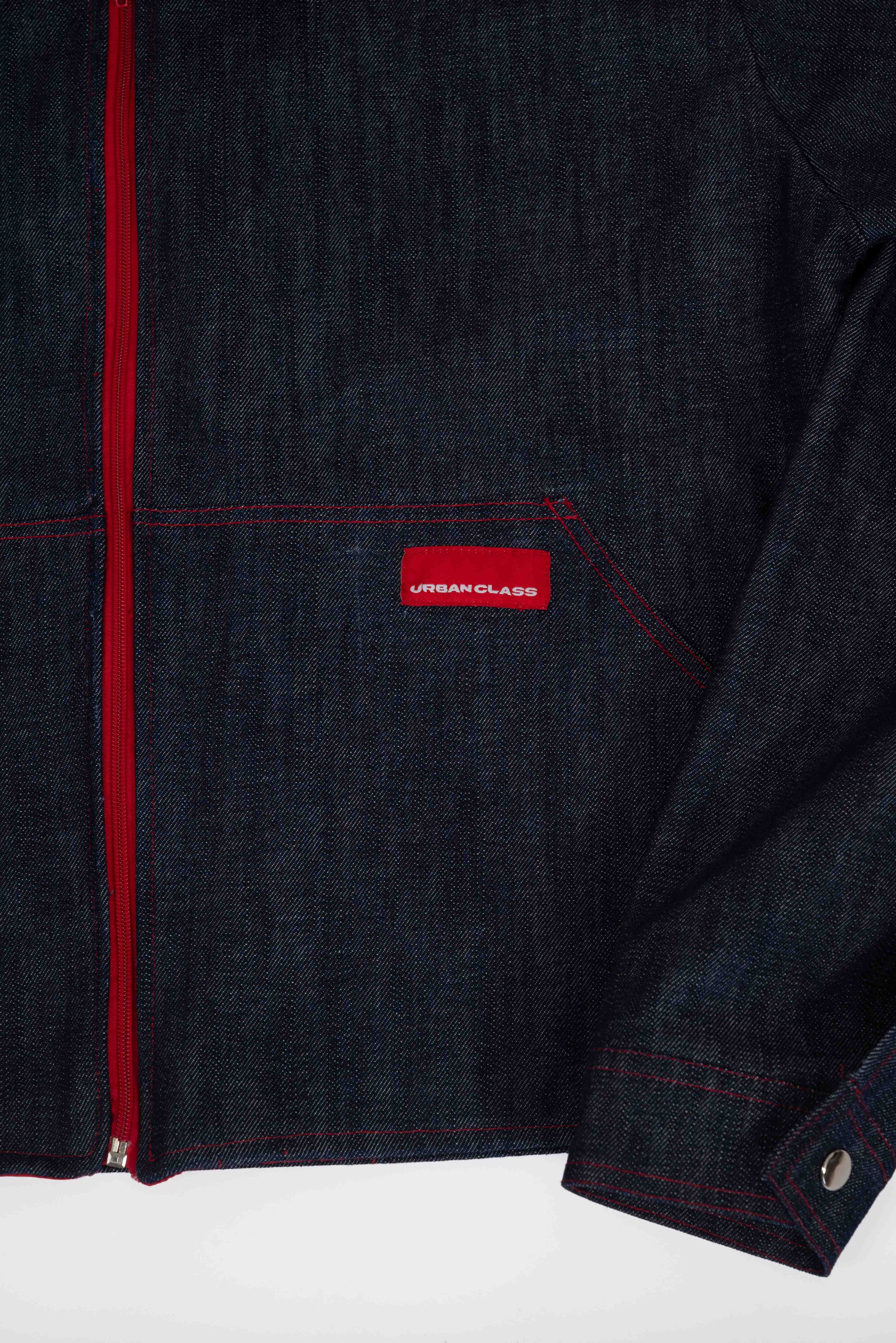 Chaqueta Mezclilla Va Llover