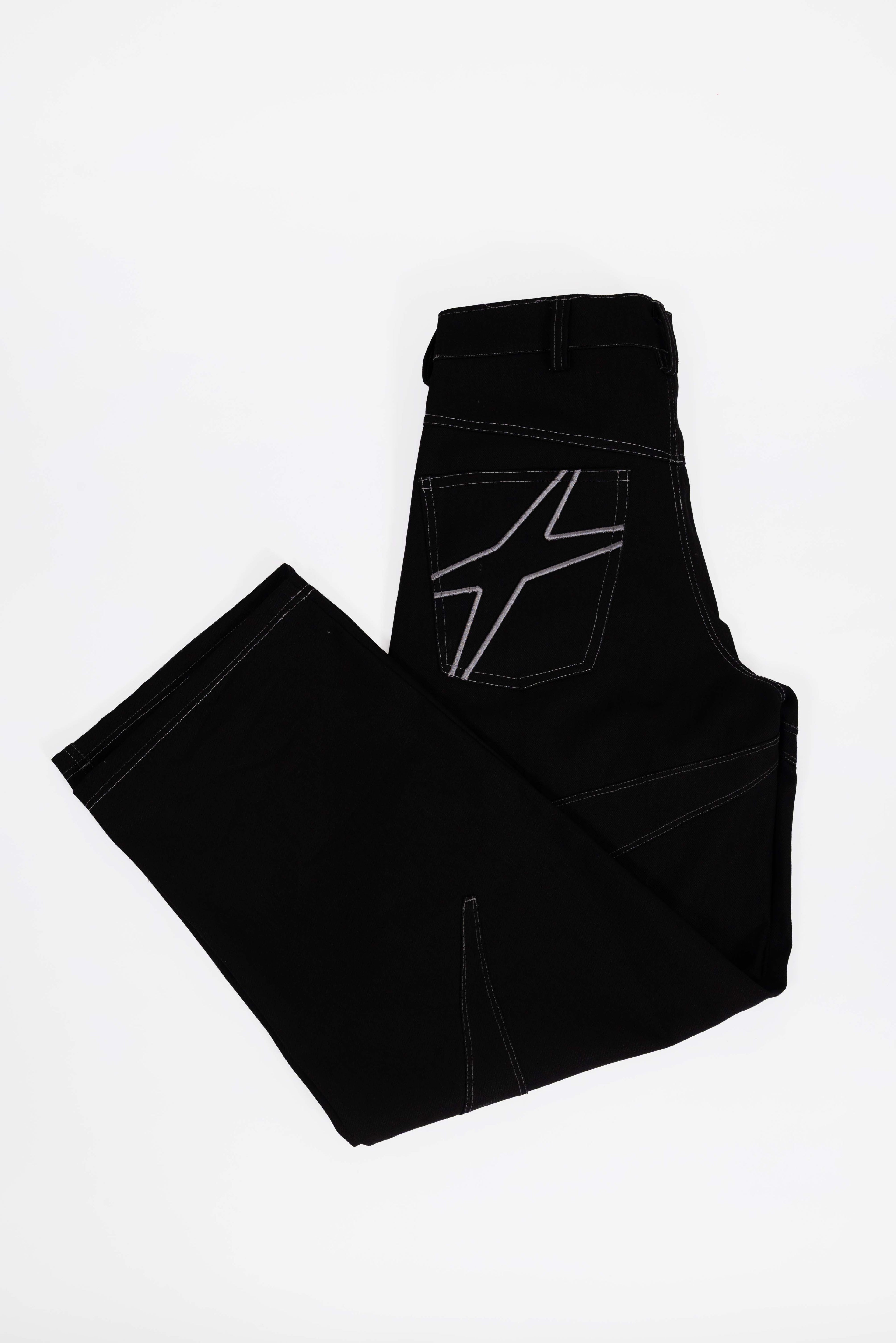 Pantalón Mezclilla Negro Solar Power