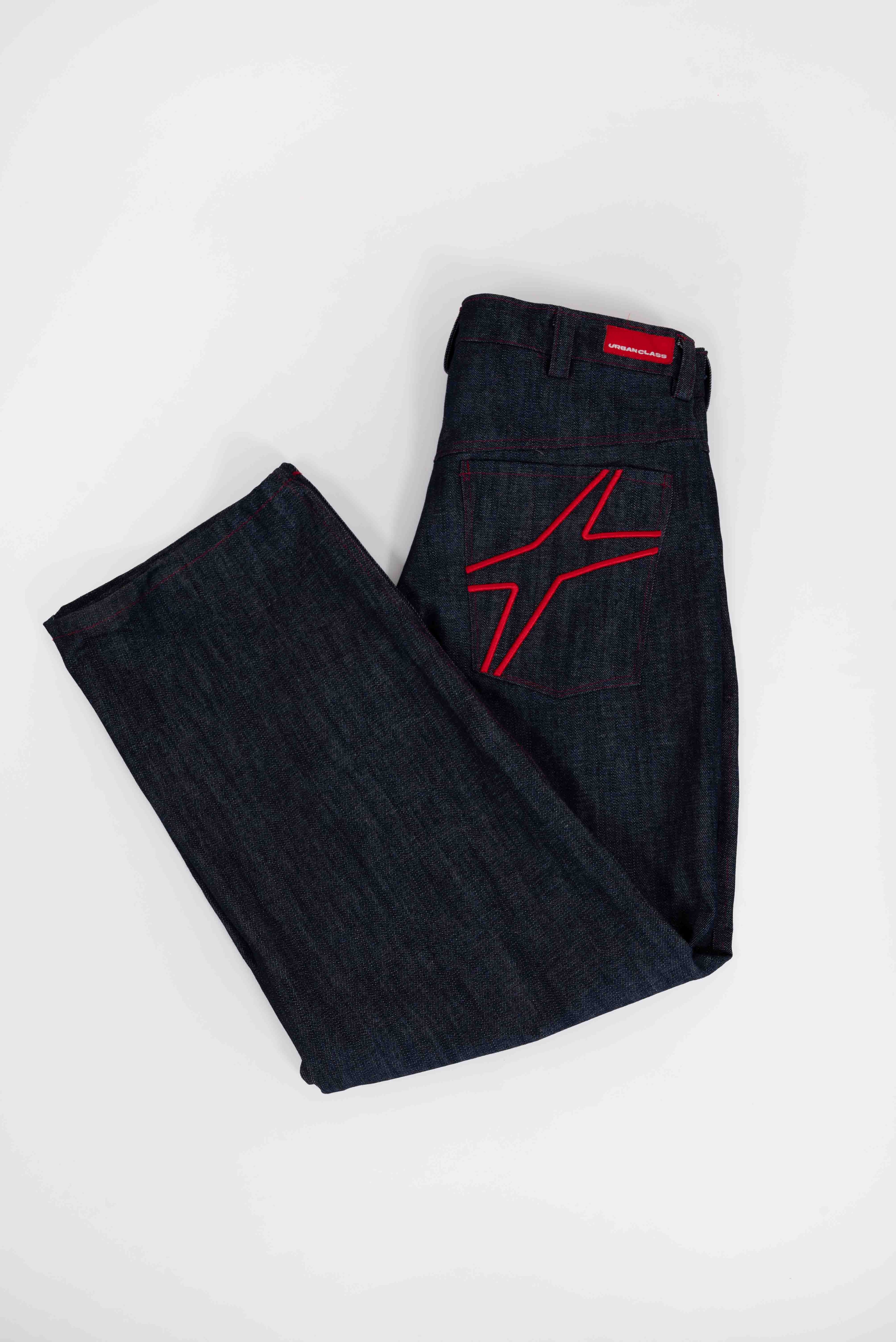 Pantalón Mezclilla Azul Baldazo