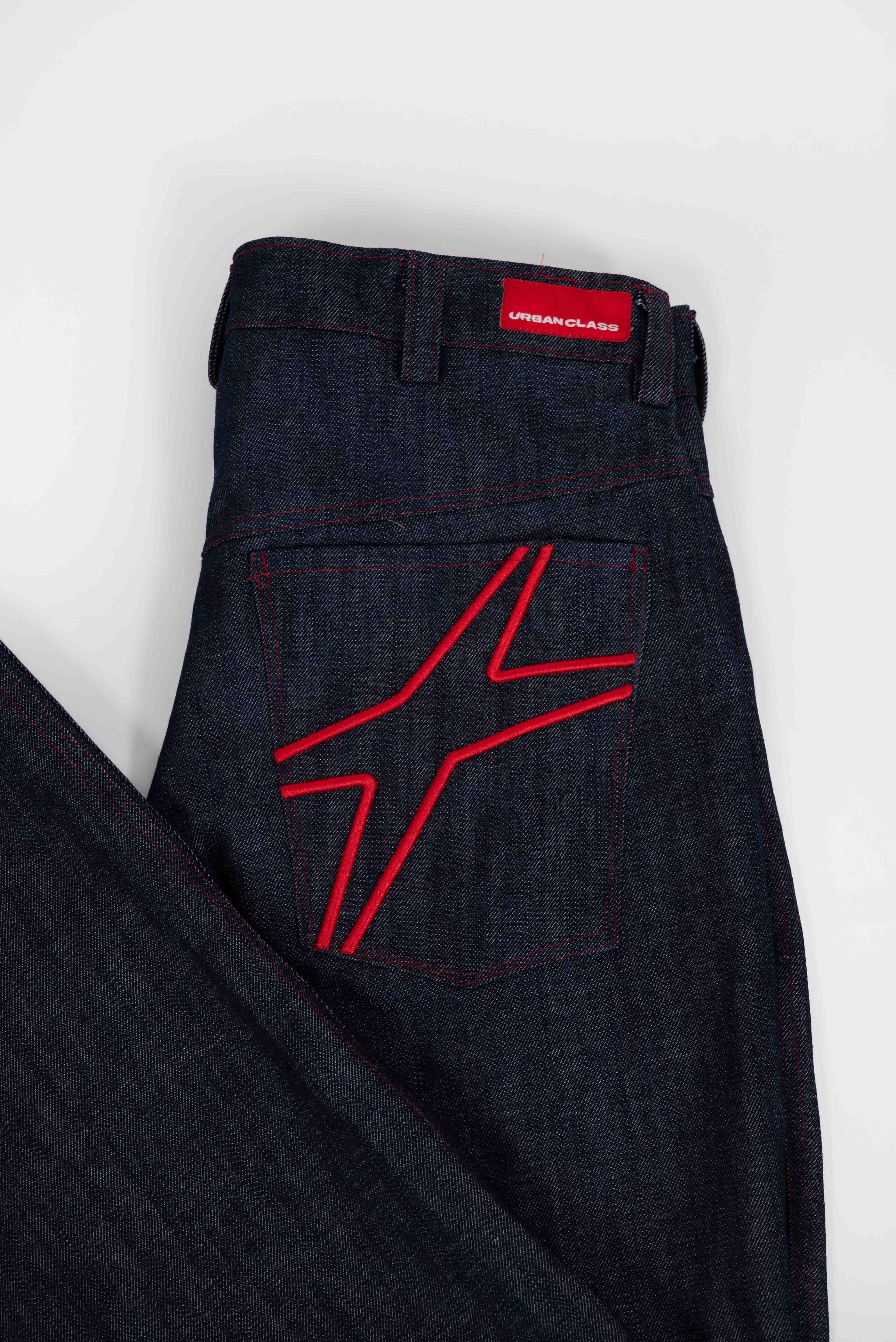 Pantalón Mezclilla Azul Baldazo