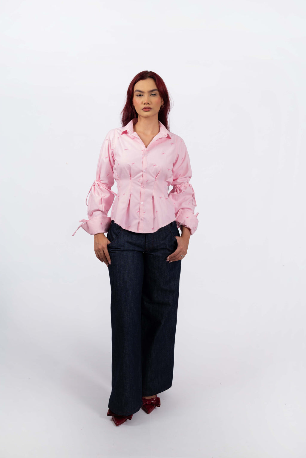 Blusa Lluvia de Estrellas Rosa