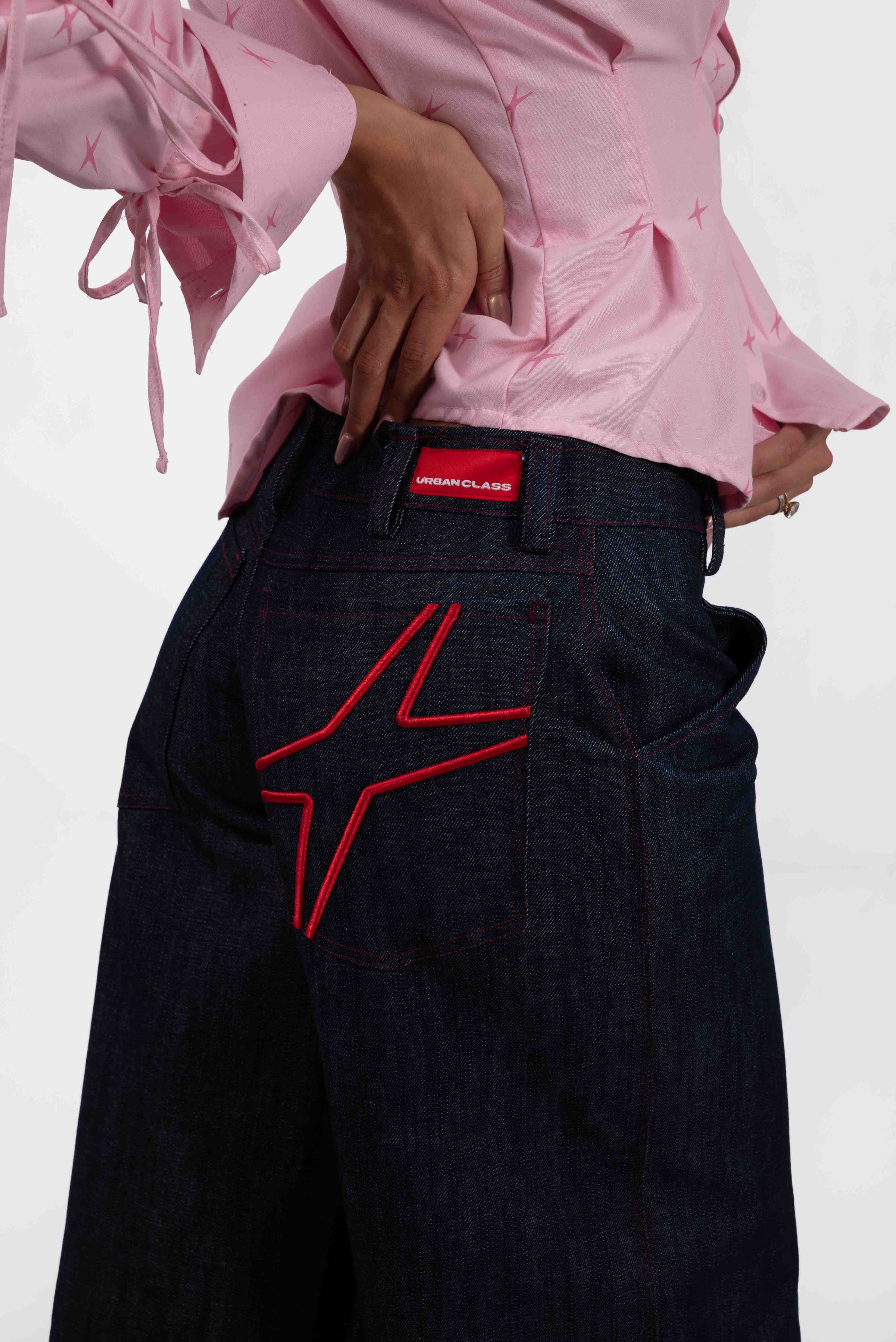 Pantalón Mezclilla Azul Baldazo