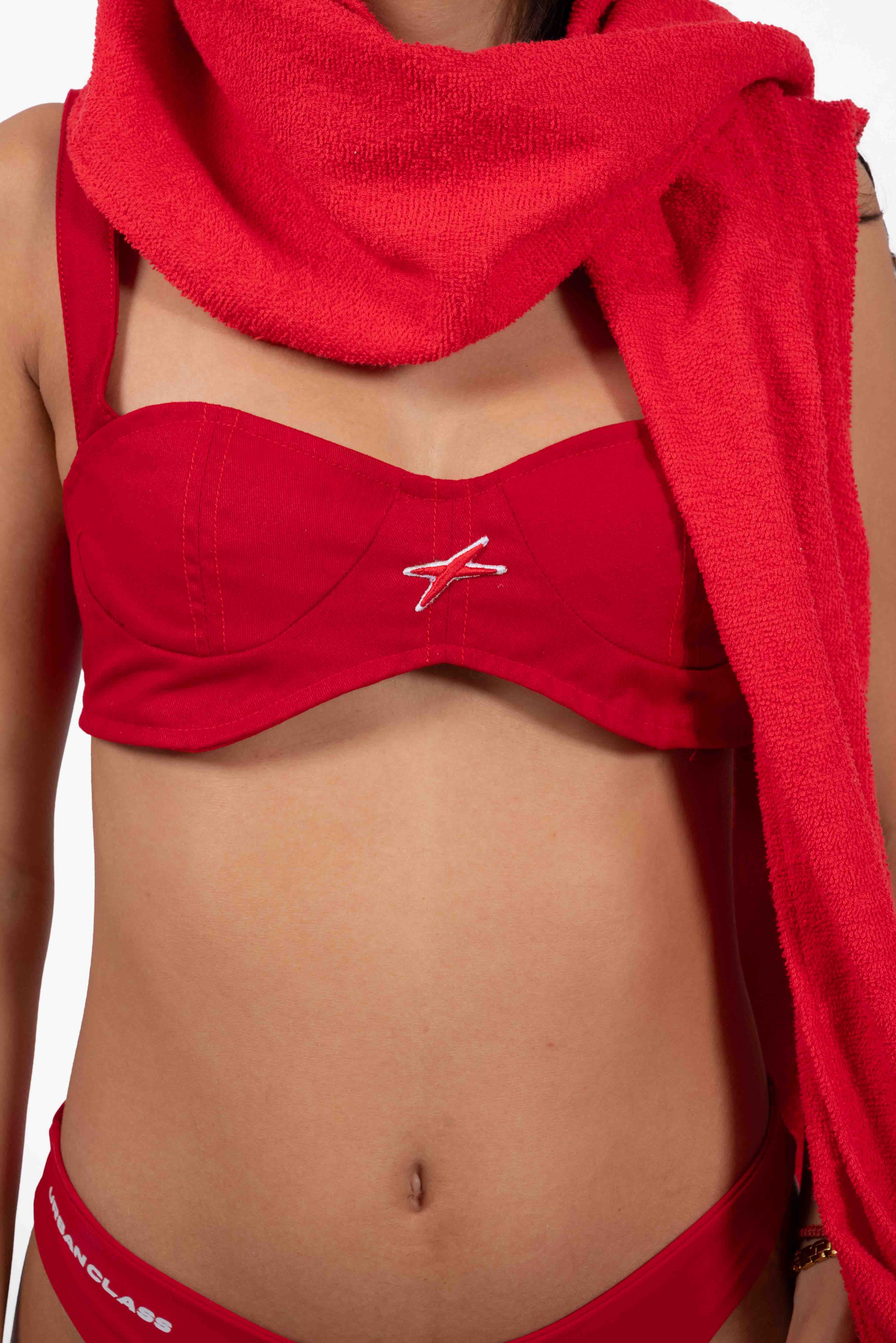 Top Microclima Rojo