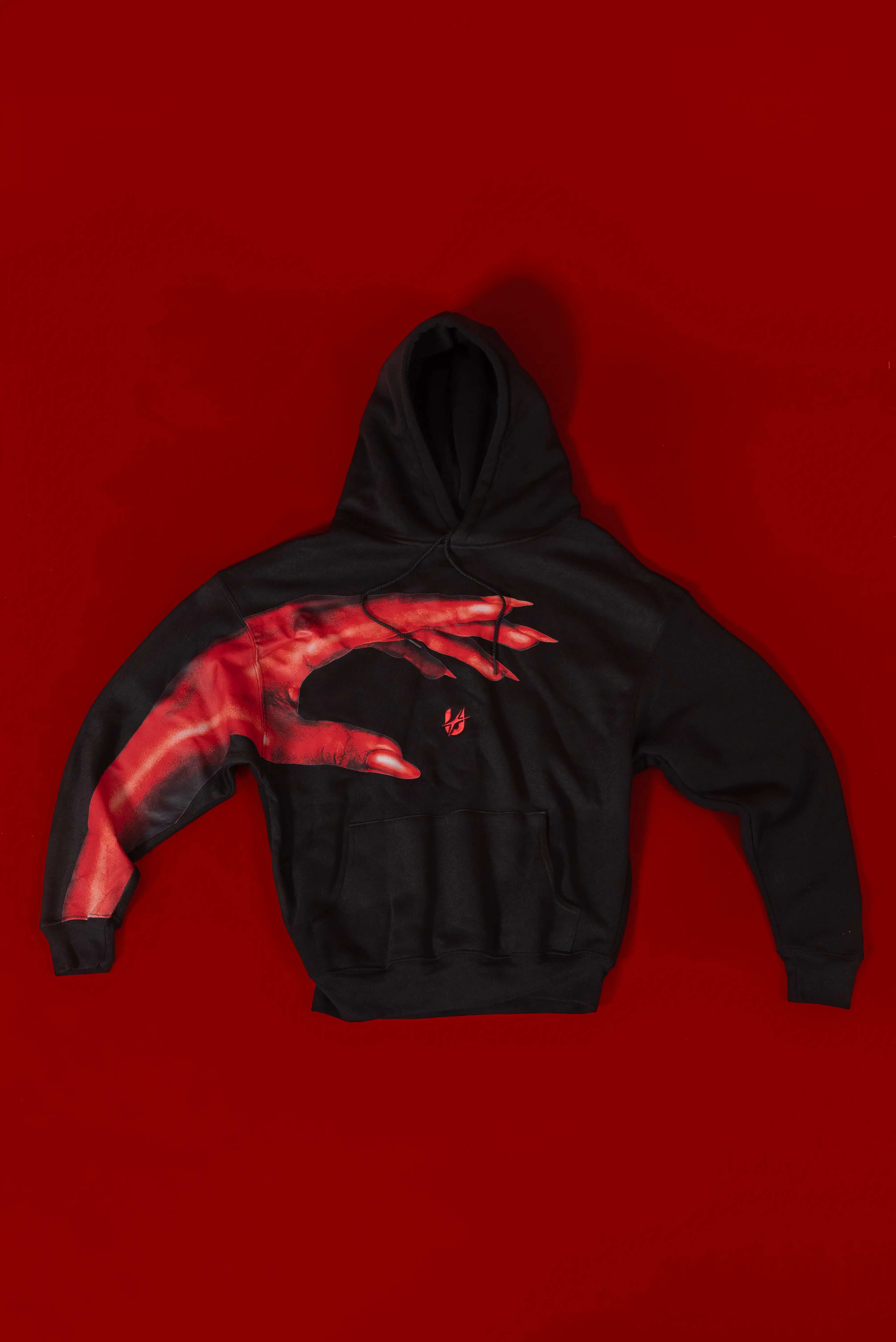 Red Hand Hoodie