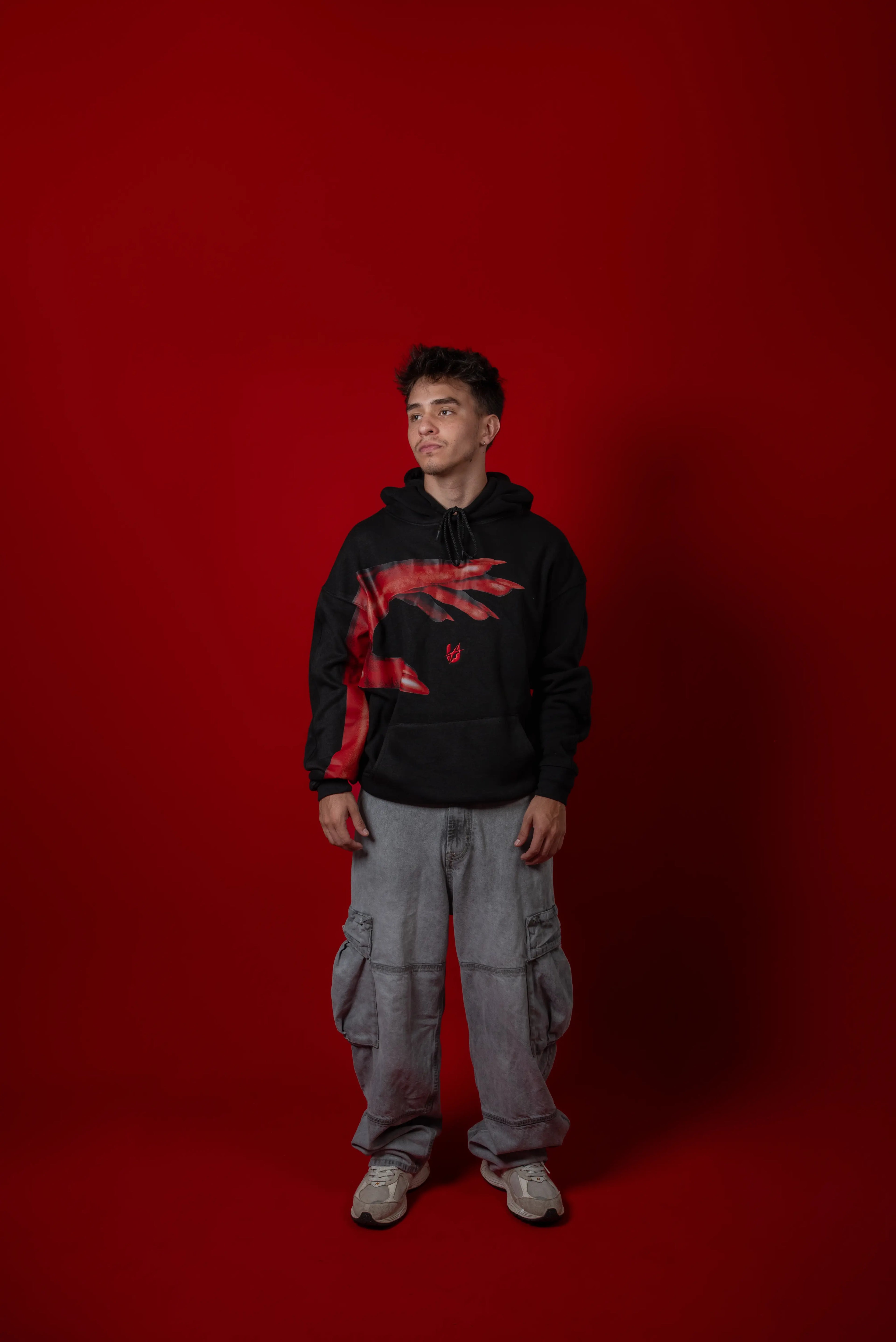Red Hand Hoodie