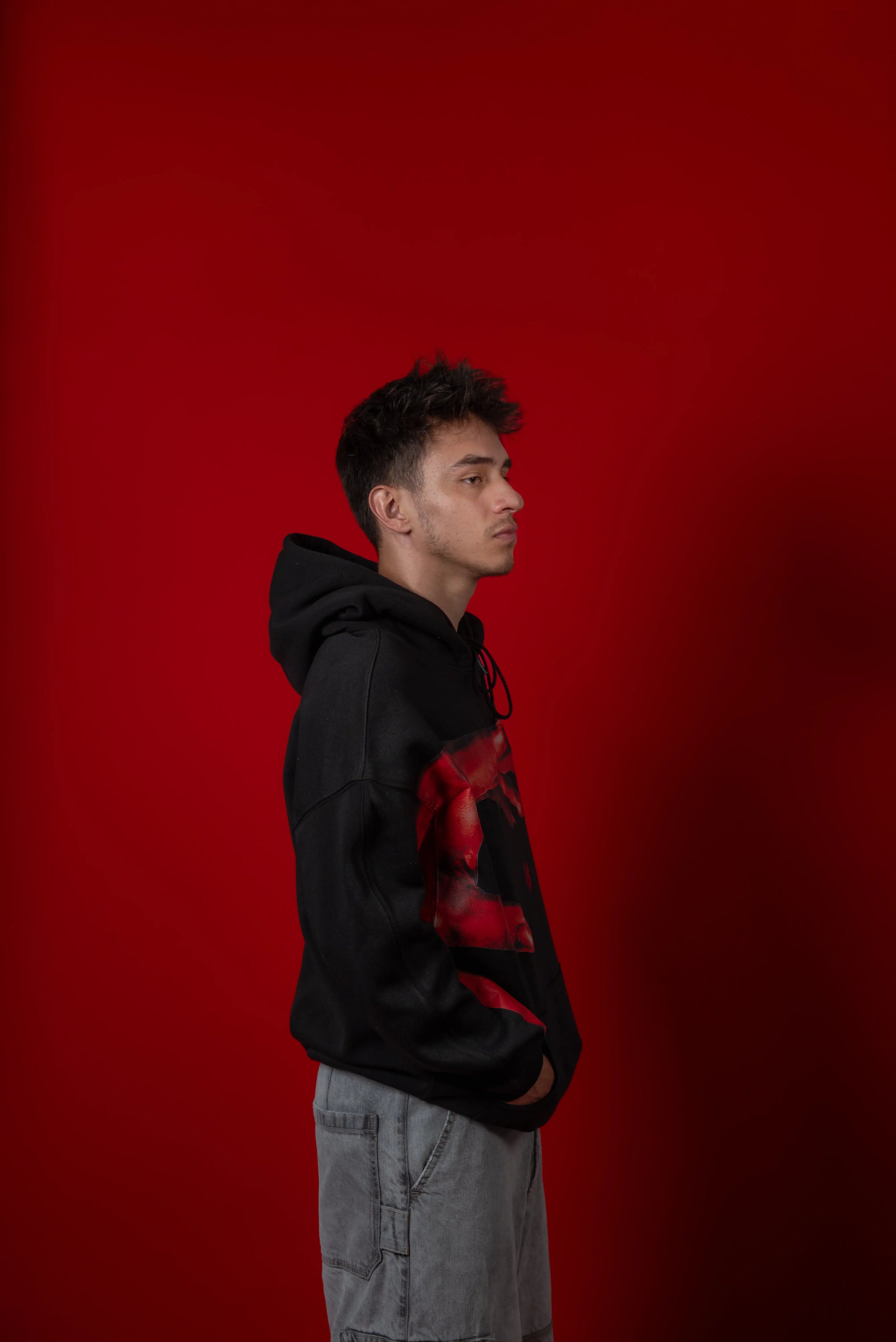 Red Hand Hoodie