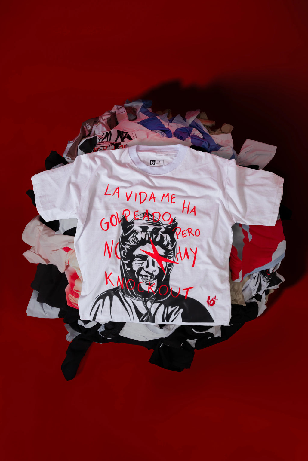 Camiseta Blanca Knockout