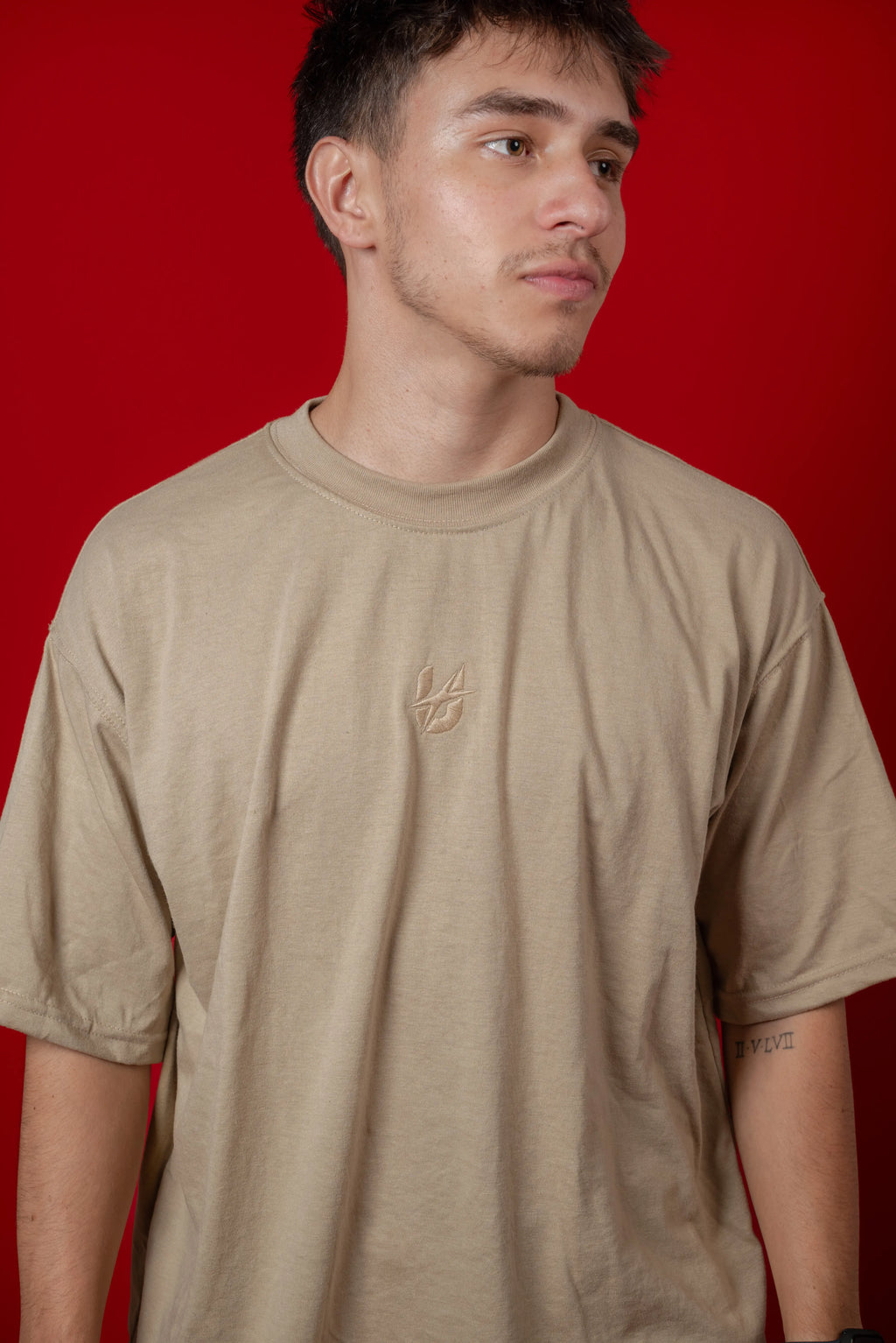 Camiseta Beige Básica Urban
