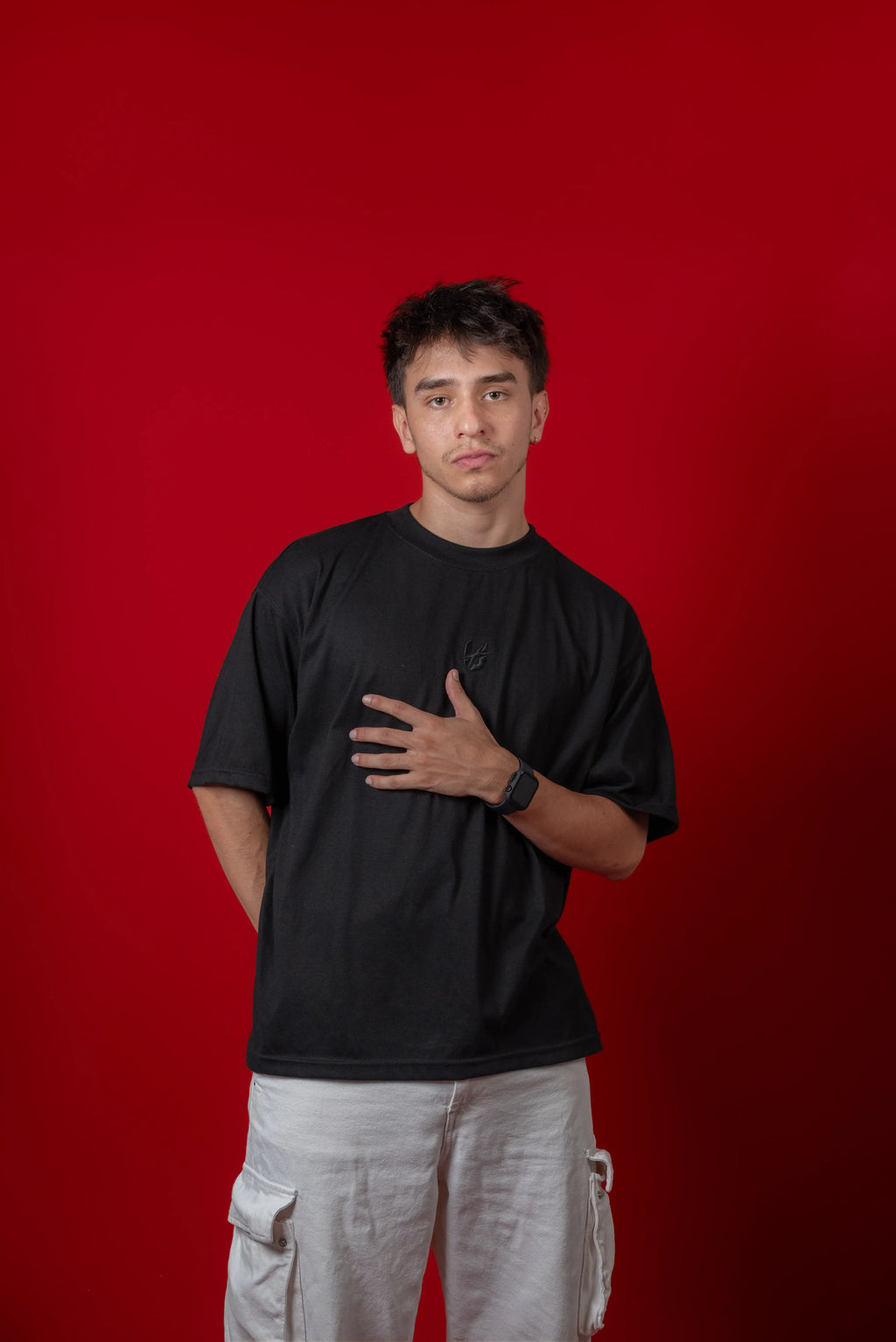 Camiseta Negra Básica Urban