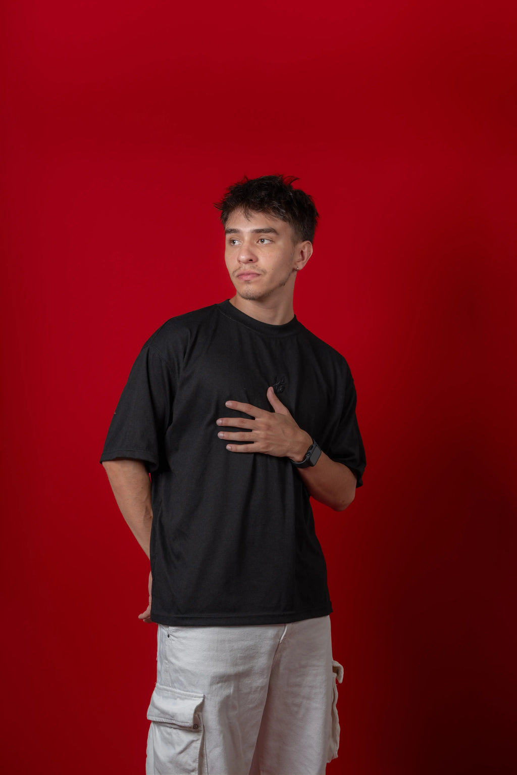 Camiseta Negra Básica Urban