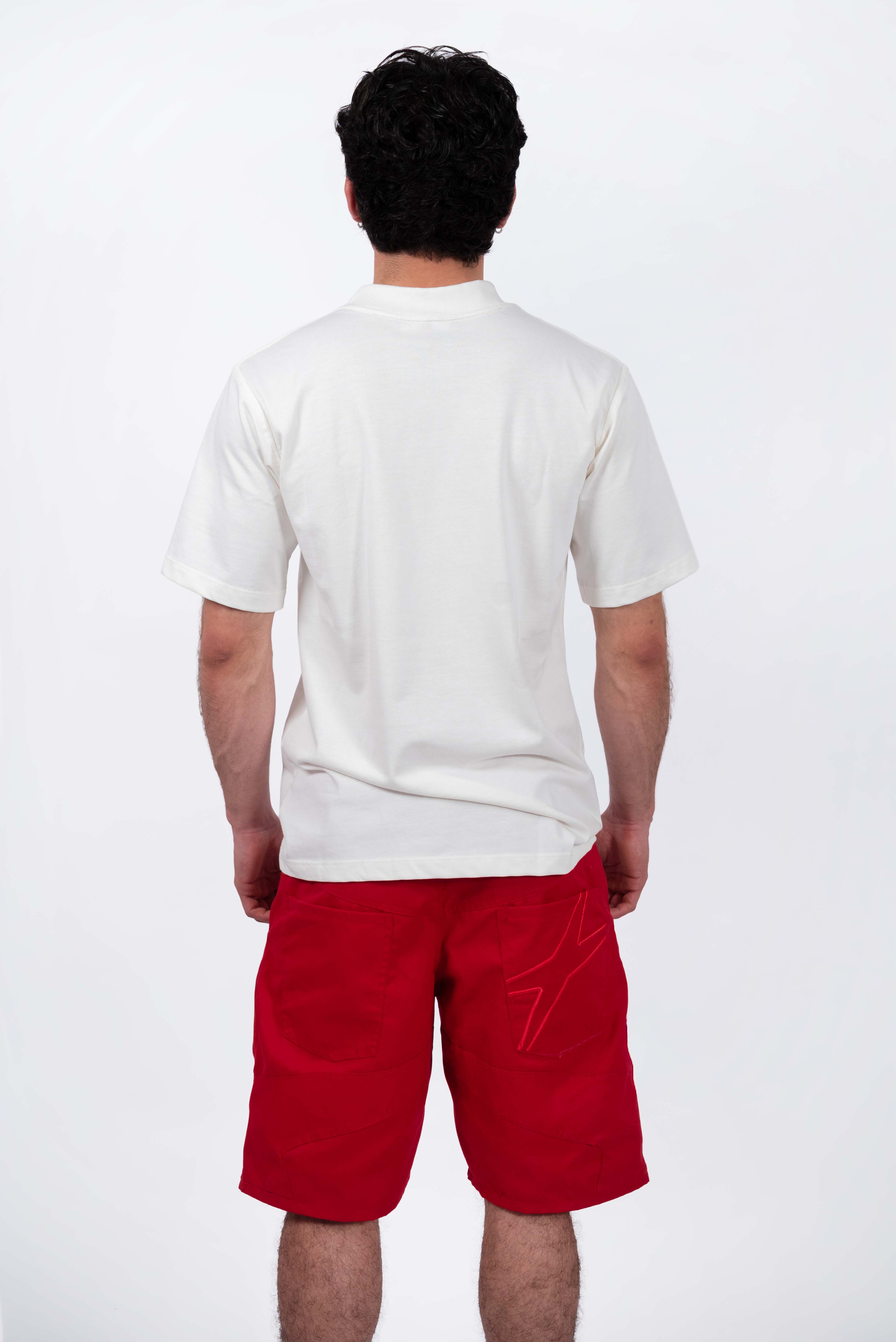 Camiseta Beach Club Marfil